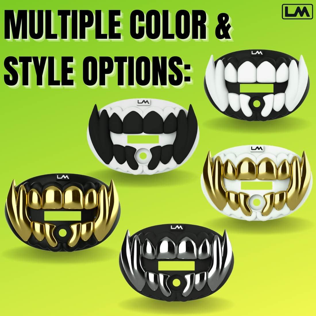 Protector Bucal de Fútbol Loudmouth 3D Bestia - Adultos y Jóvenes