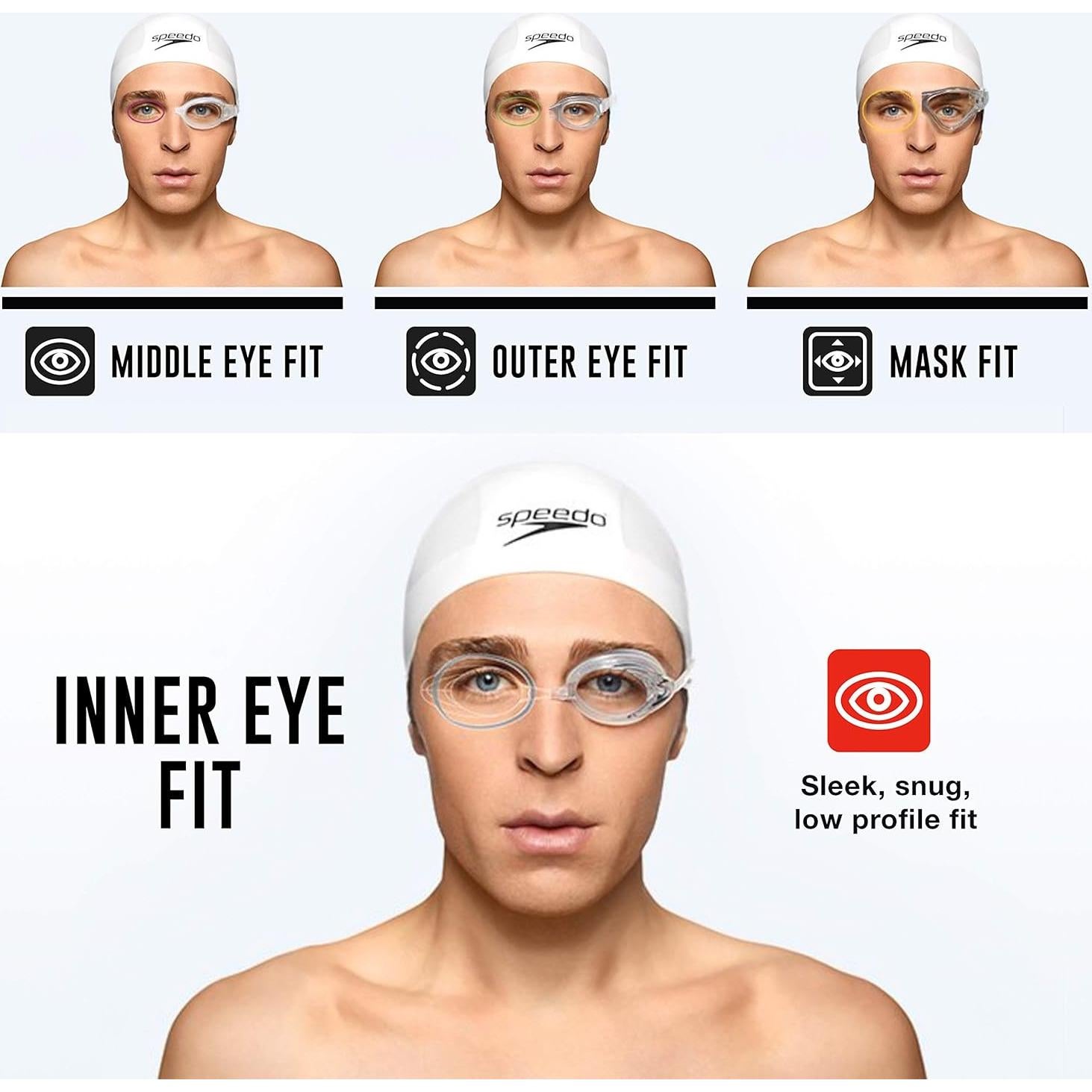Gafas de natación Speedo Mirrored Vanquisher 2.0 Aqua