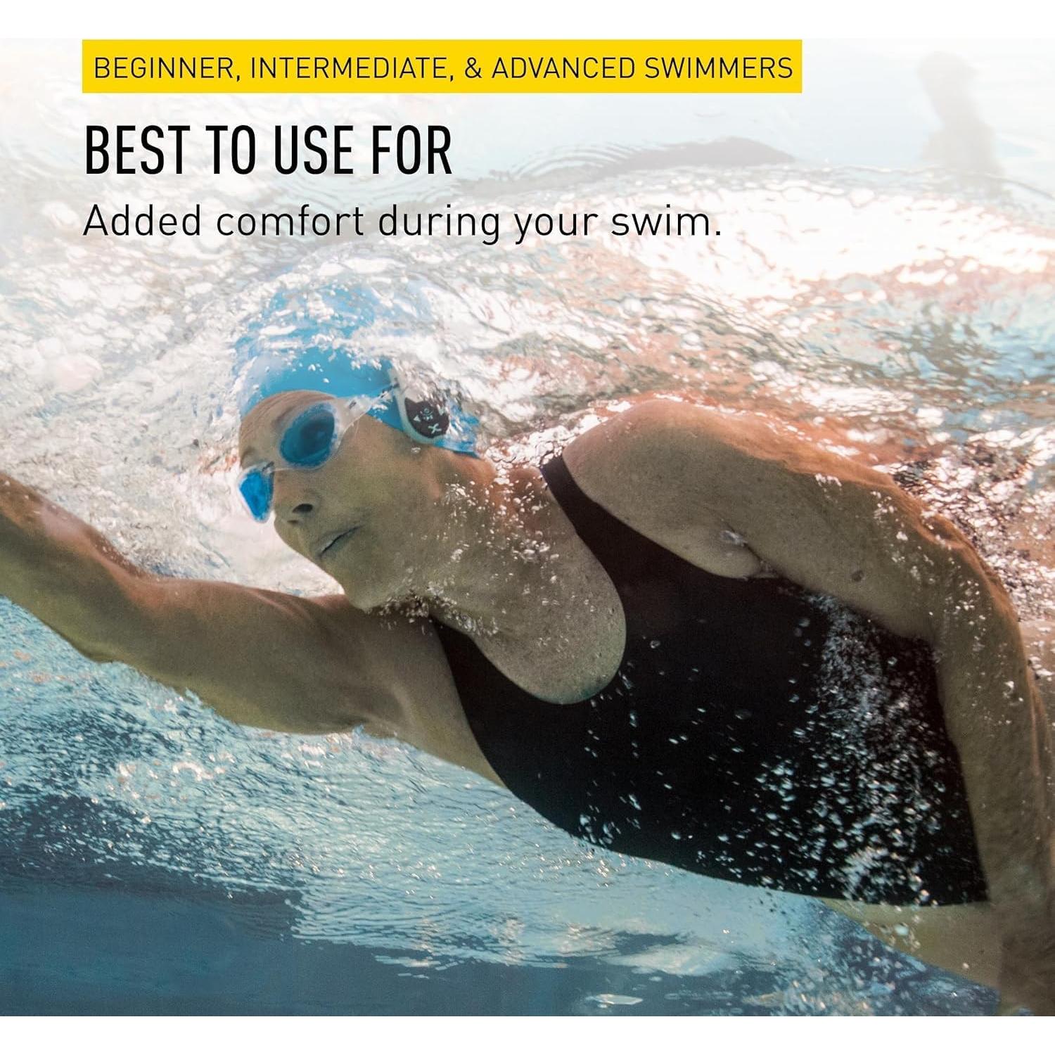 Gafas de Natación FINIS Energy - Lentes Curvadas UV y Antiempañantes