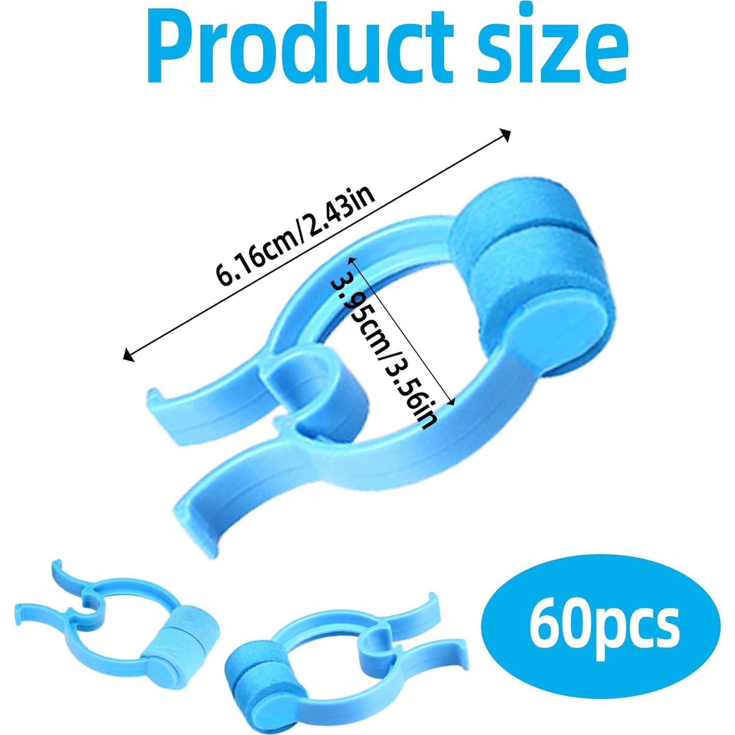 60 Clips Nasales de Espuma MOSIOBERDAVIAN para Hemorragias