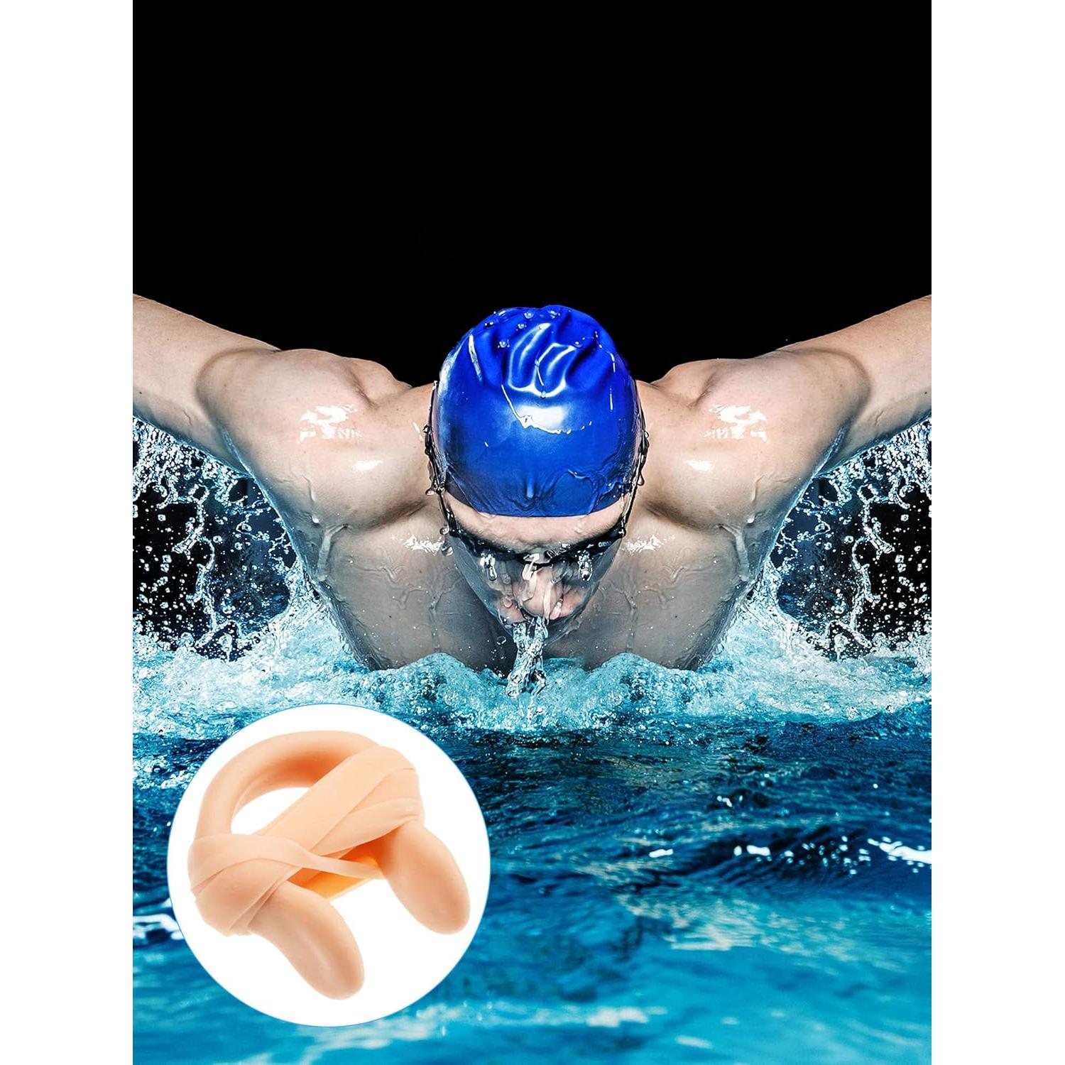 Clip de Nariz para Natación Pelopy - 7 Piezas Silicona