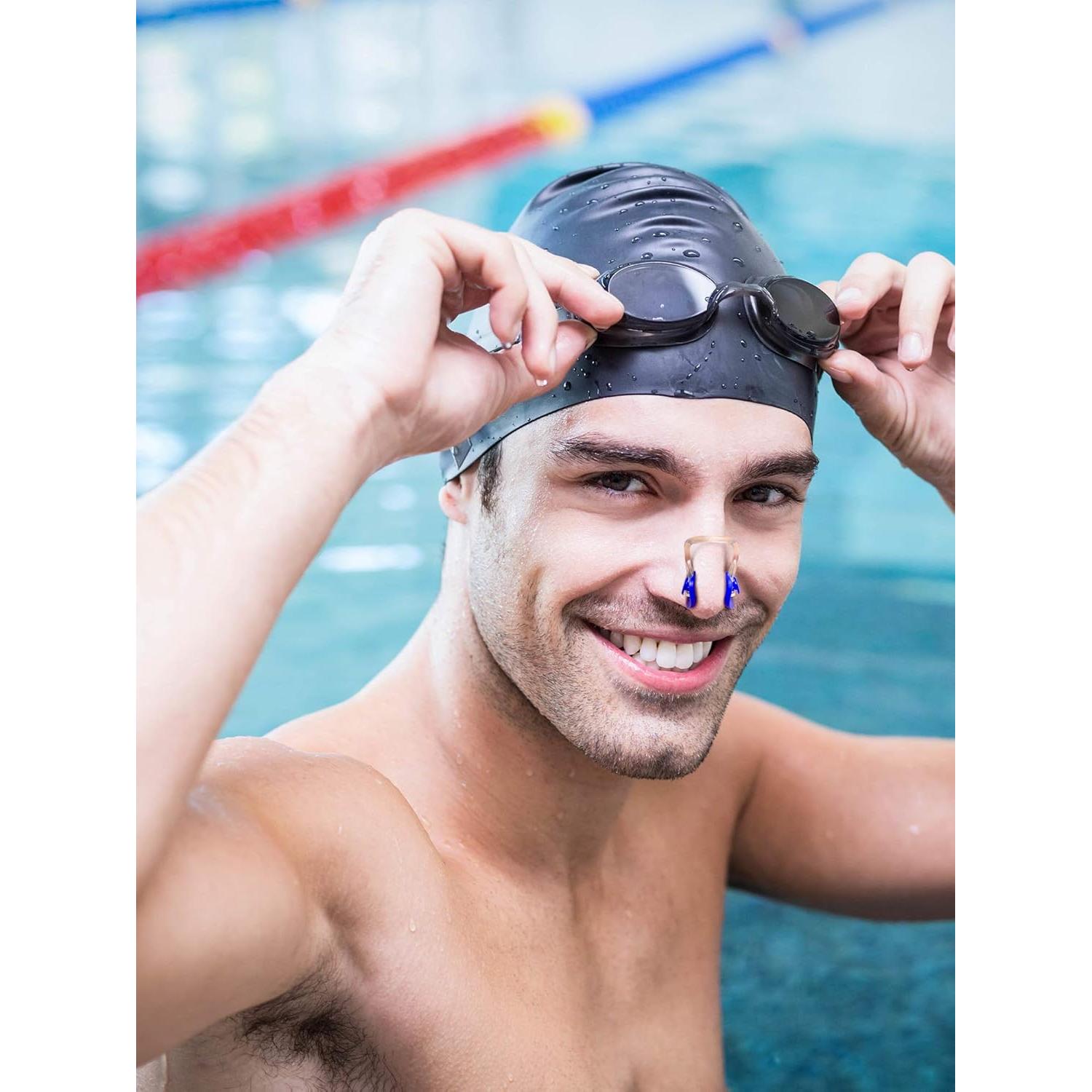 Clip de Nariz Impermeable Yaomiao 6 Piezas Silicona Natación