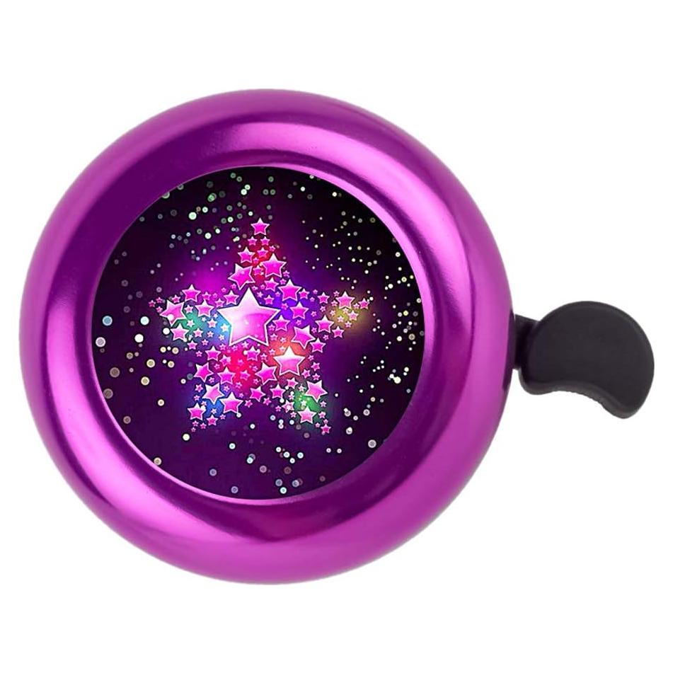 Campana de Bicicleta IVYRISE para Niños Color Púrpura