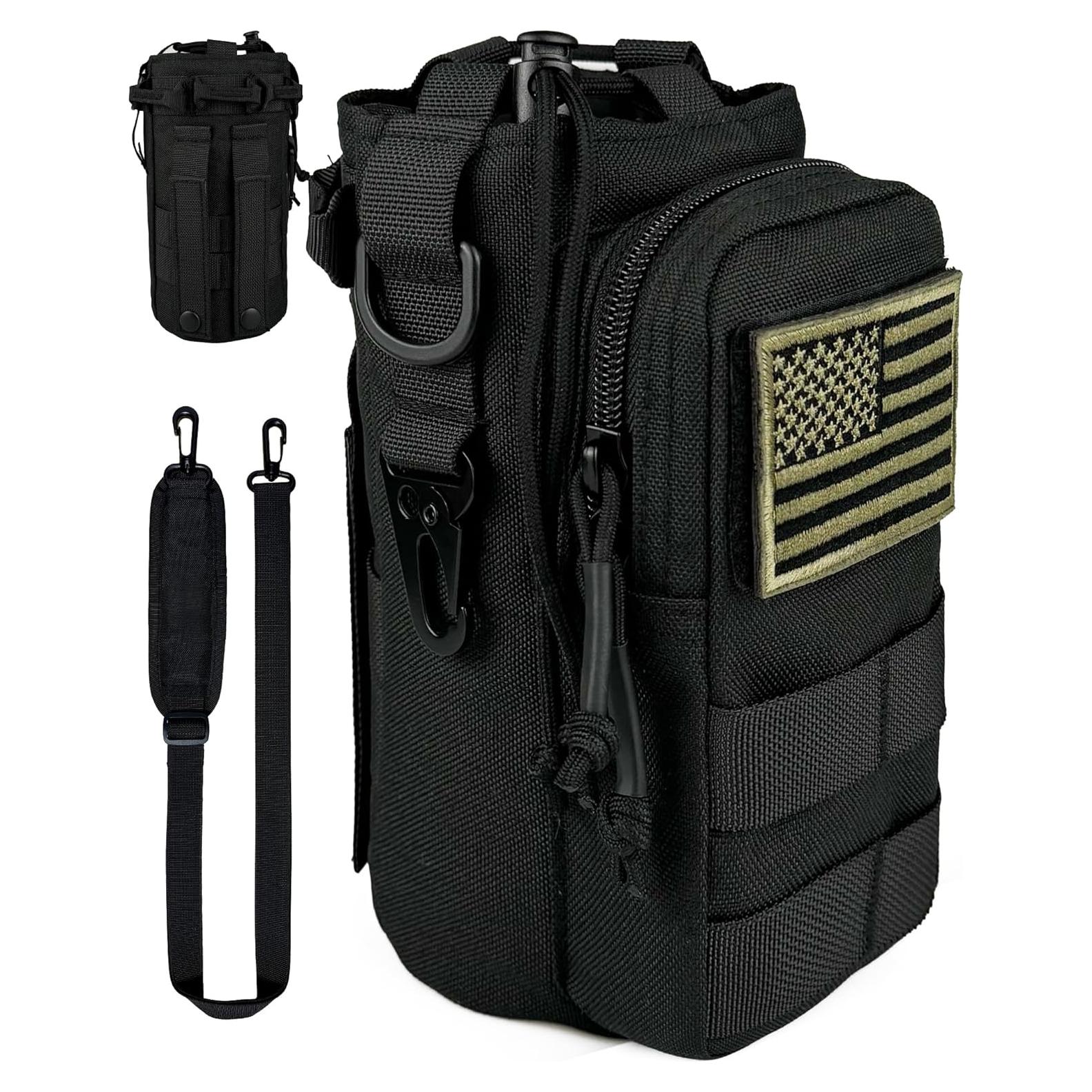 Soporte para Botella de Agua DEFUNX WBH02 Nylon 32 Oz Negro