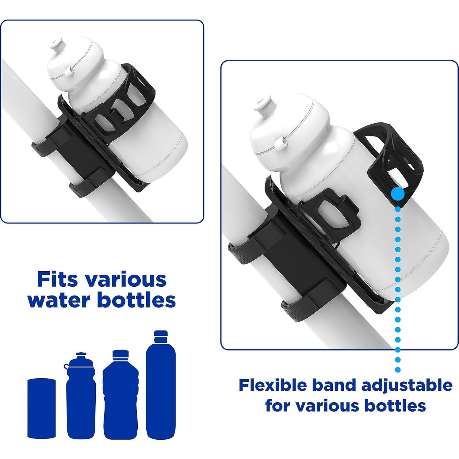 Soporte de Botella Expandible Zefal Pulse para Bicicleta