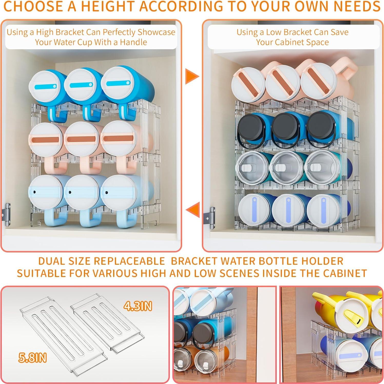 Organizador de Botellas de Agua Apilable Yieach SDL-3 3 Niveles