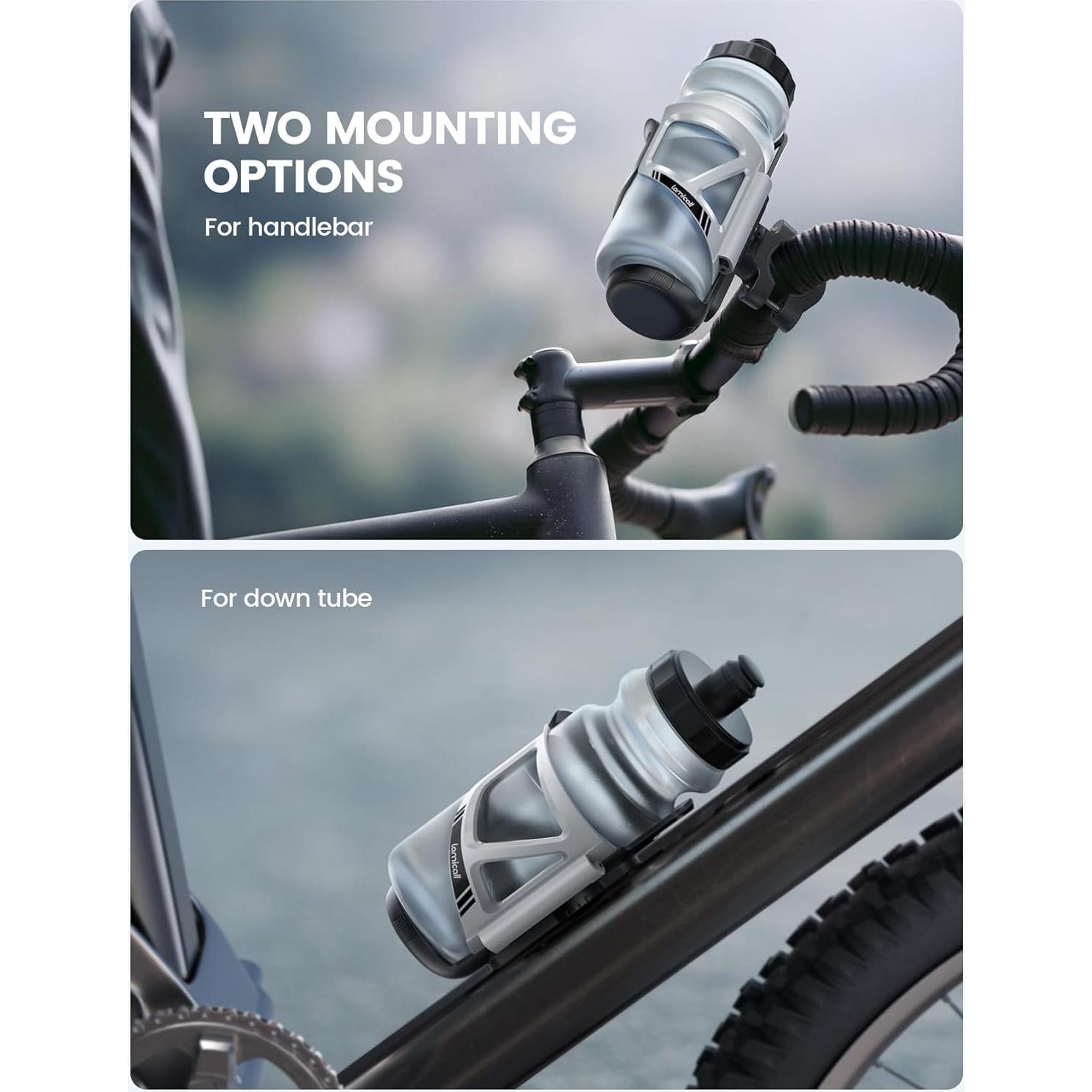 Soporte para Botella de Agua Lamicall BCSW03-U Negro 5.79-8.61 cm