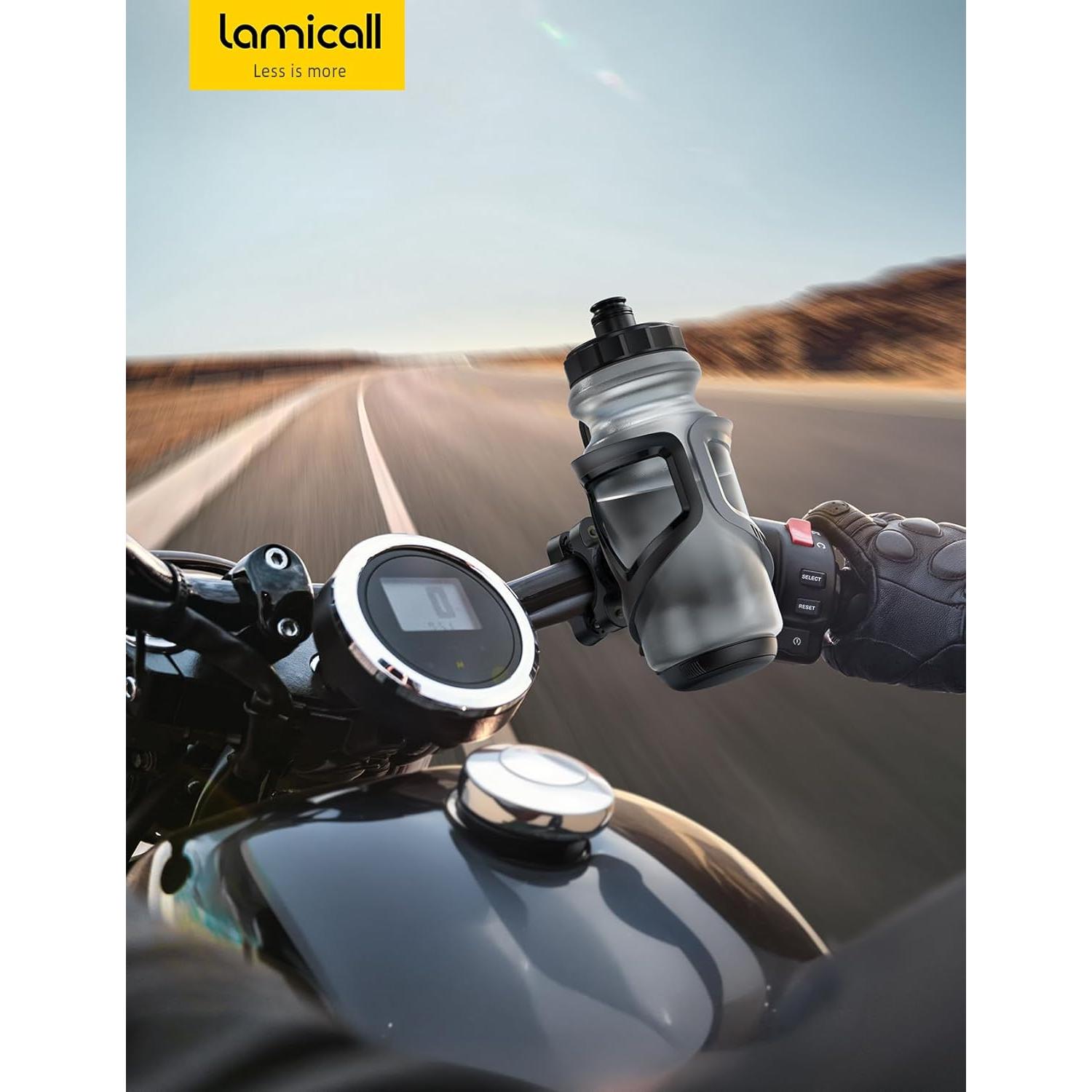 Soporte para Botella de Agua Lamicall BCSW03-U Negro 5.79-8.61 cm