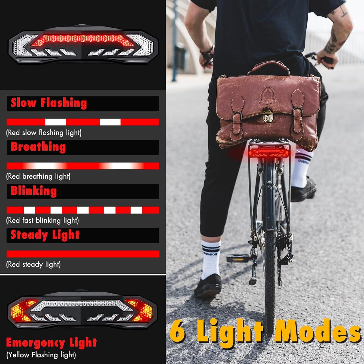 Kit de Señales de Giro NineLeaf para Bicicleta y Ebike