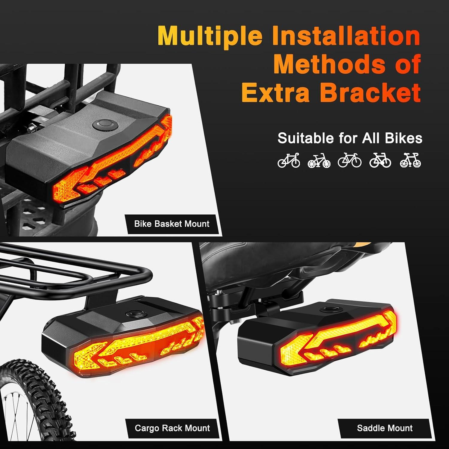 Kit de Señales de Giro NineLeaf para Bicicleta y Ebike
