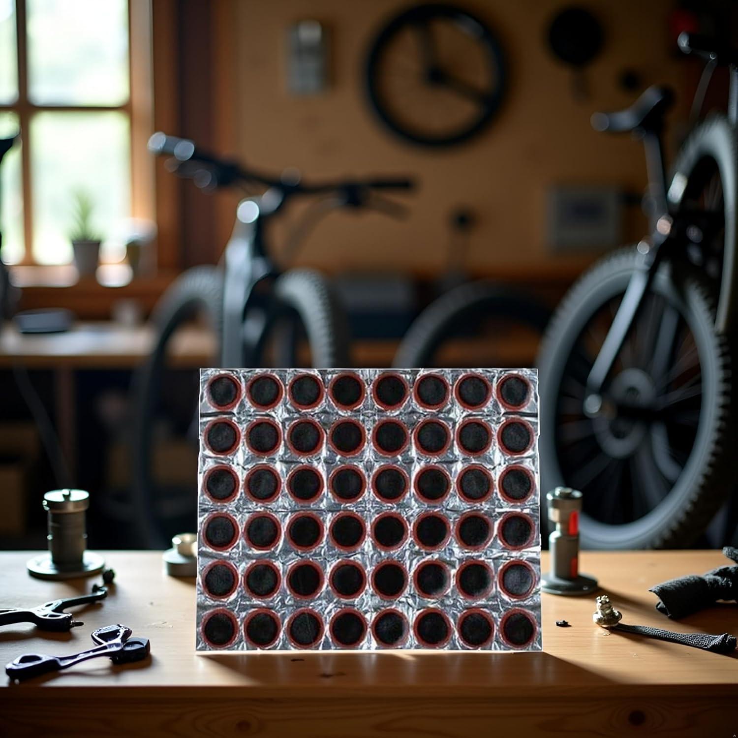 Kit de Parcheo para Bicicletas Zhuluck 48 Piezas Reparación