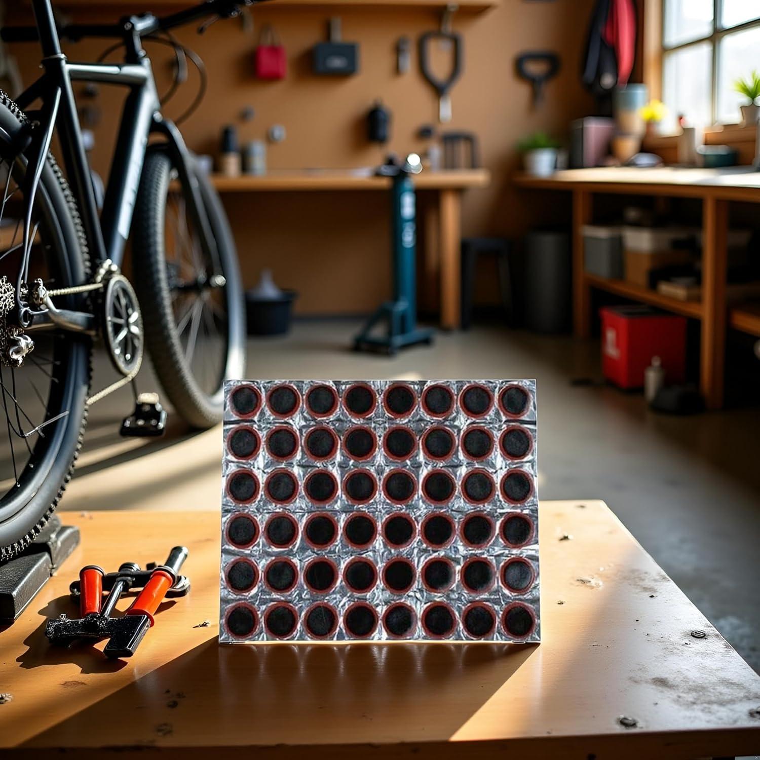 Kit de Parcheo para Bicicletas Zhuluck 48 Piezas Reparación