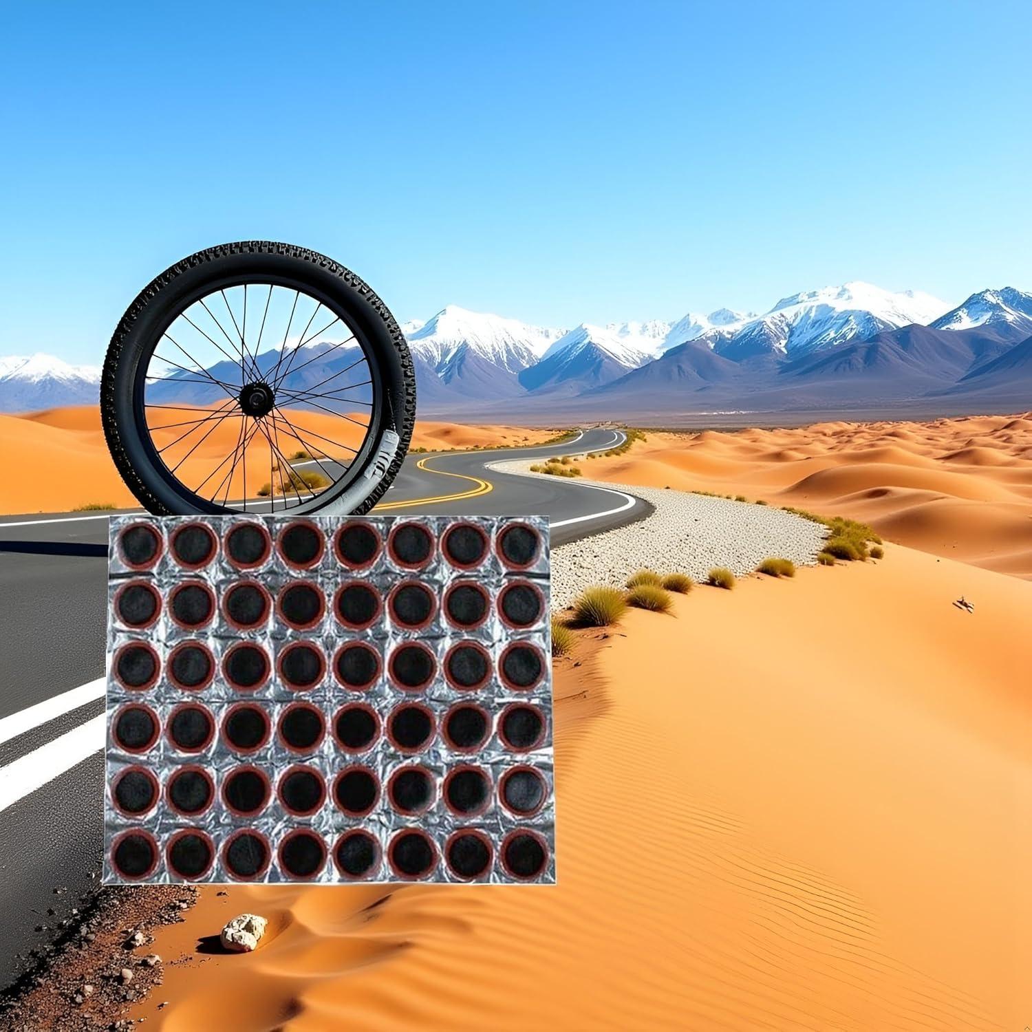 Kit de Parcheo para Bicicletas Zhuluck 48 Piezas Reparación