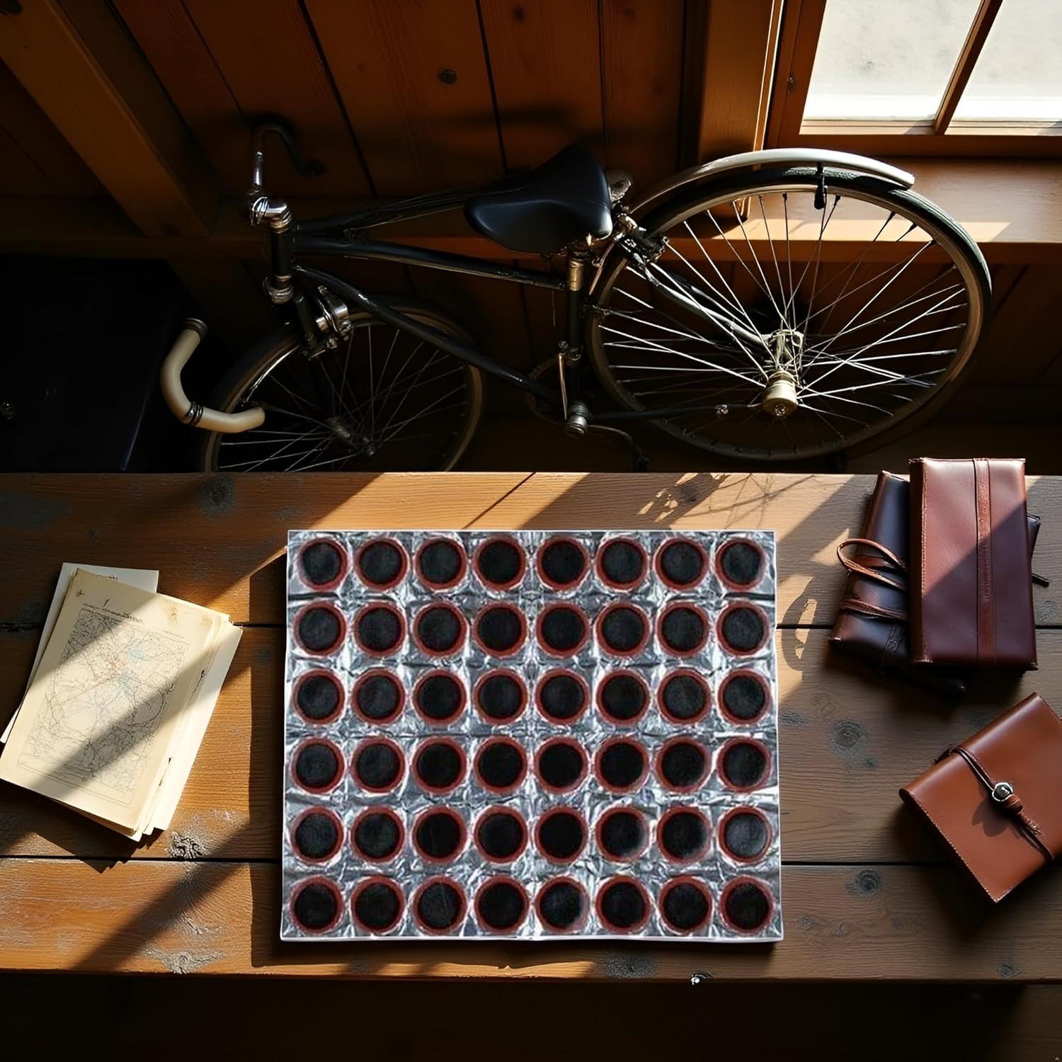 Kit de Parcheo para Bicicletas Zhuluck 48 Piezas Reparación