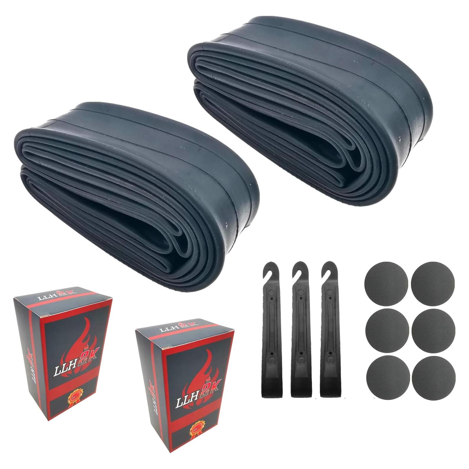 Tubo de Bicicleta 26 x 1.95 LLH2K - 2 Paquetes con Kit