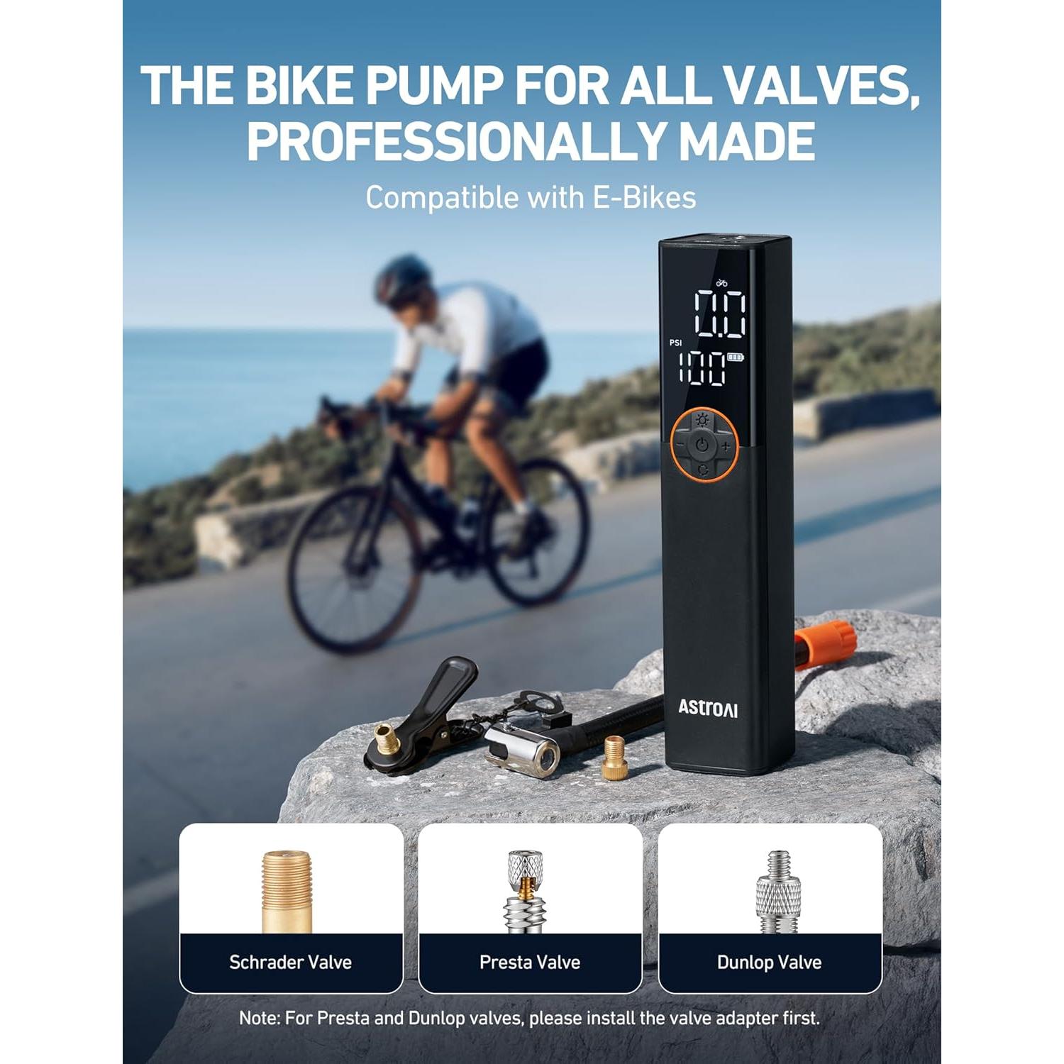 Bomba Eléctrica Portátil AstroAI AIRUN L8 150 PSI