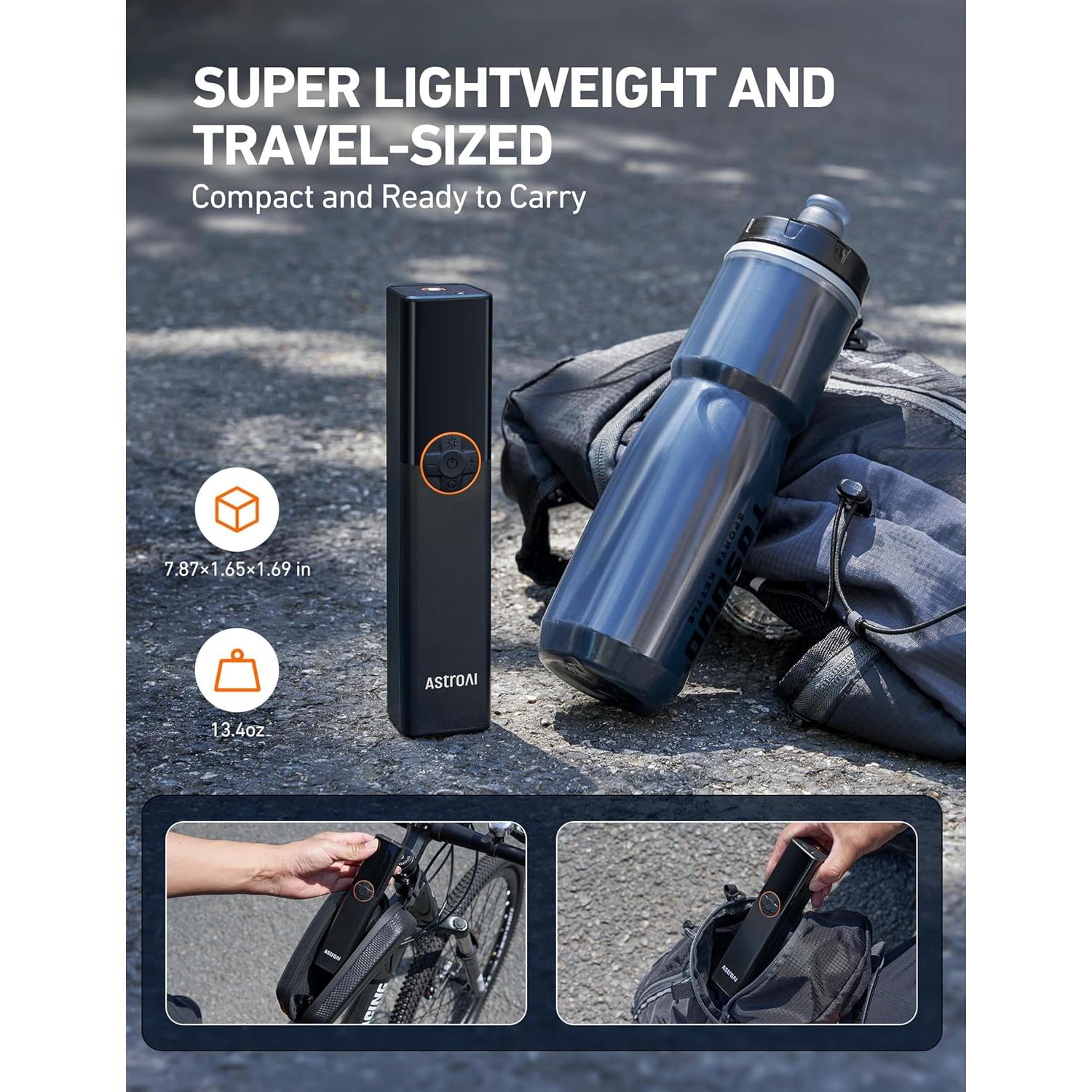 Bomba Eléctrica Portátil AstroAI AIRUN L8 150 PSI