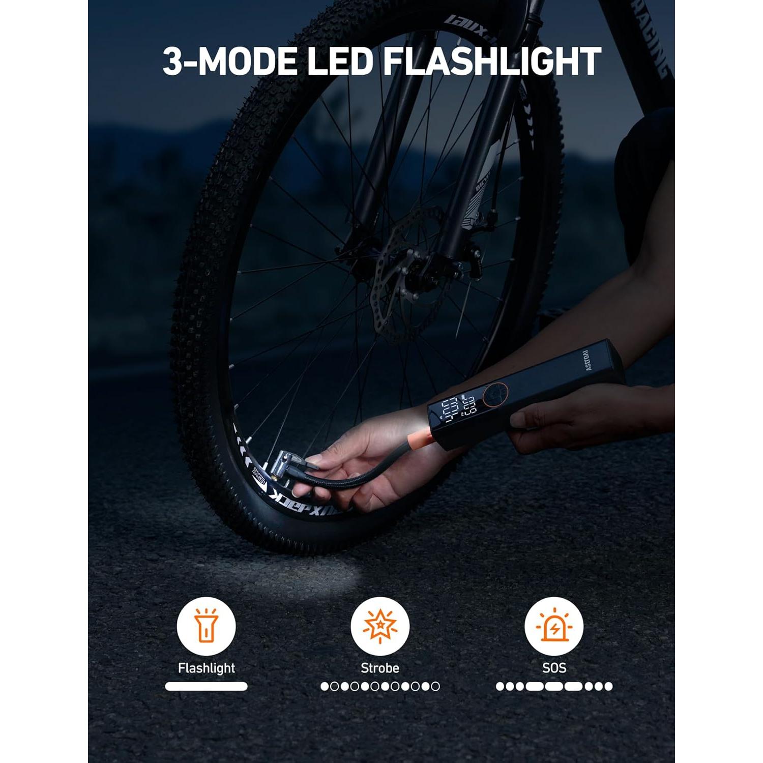 Bomba Eléctrica Portátil AstroAI AIRUN L8 150 PSI