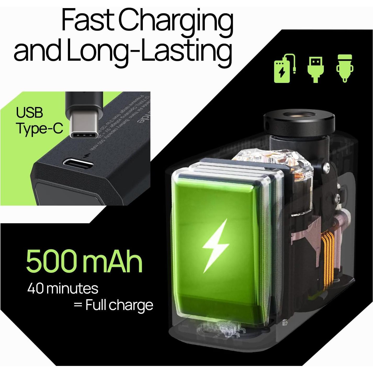 Mini Bomba Eléctrica para Bicicleta Panaride Air Nano 120 PSI