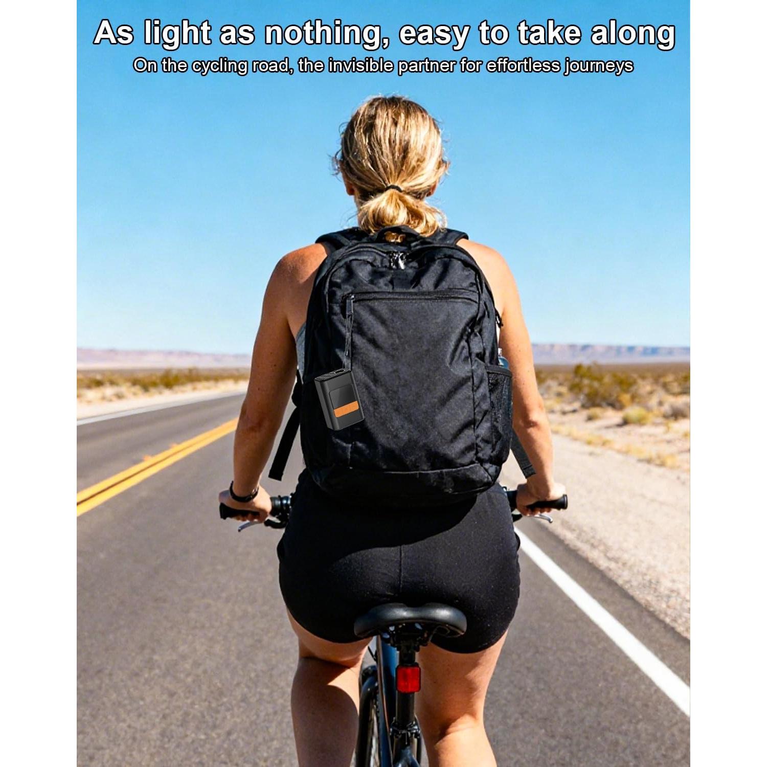 Bomba de Bicicleta Eléctrica UAGUBSH 150 PSI Portátil