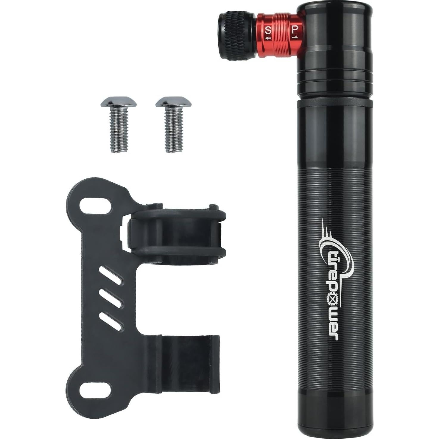 Mini bomba de bicicleta Ctrepower 811SP-AT 90 PSI aluminio