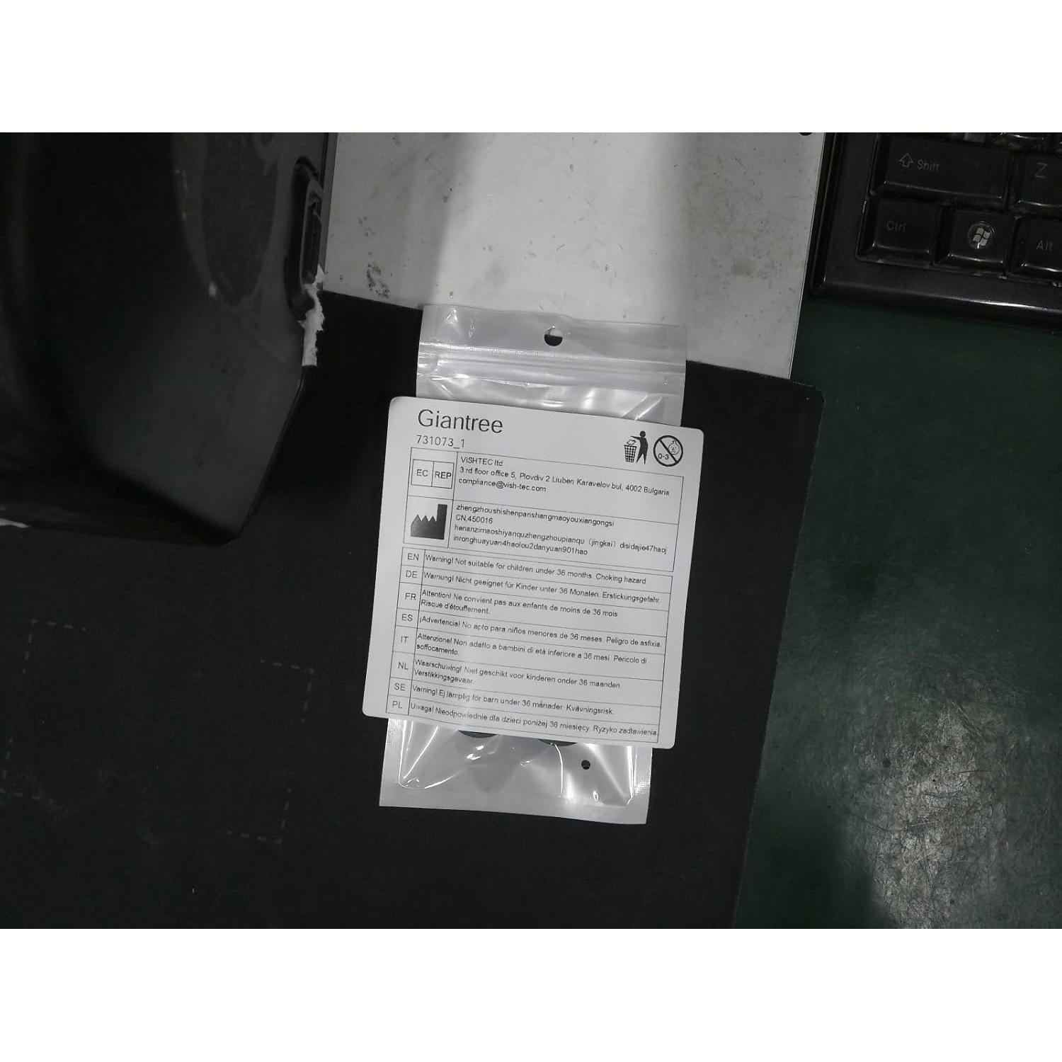 Reflectores Rojos Autoadhesivos Giantree 8 Pcs 2.4 cm