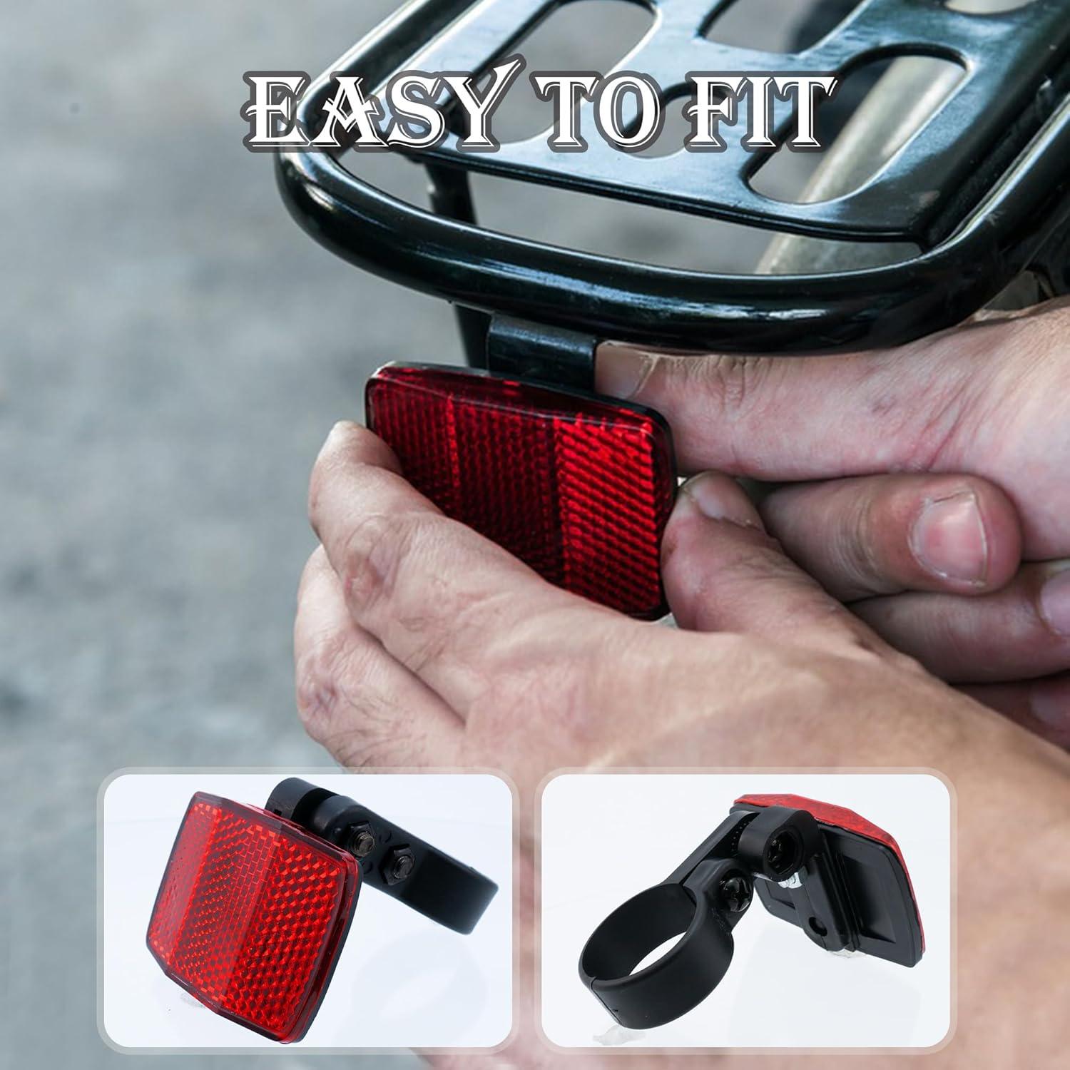 Reflectores de Bicicleta Juxiamal Jus-4413F33 6 Pcs Seguridad