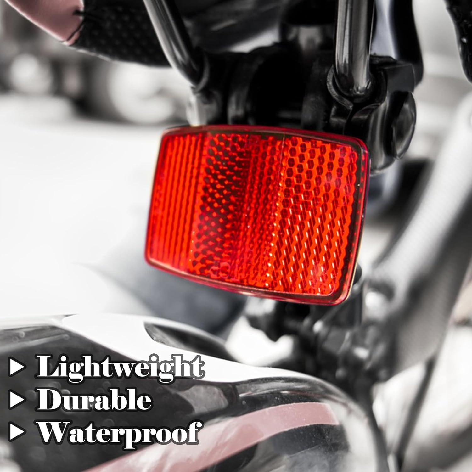 Reflectores de Bicicleta Juxiamal Jus-4413F33 6 Pcs Seguridad