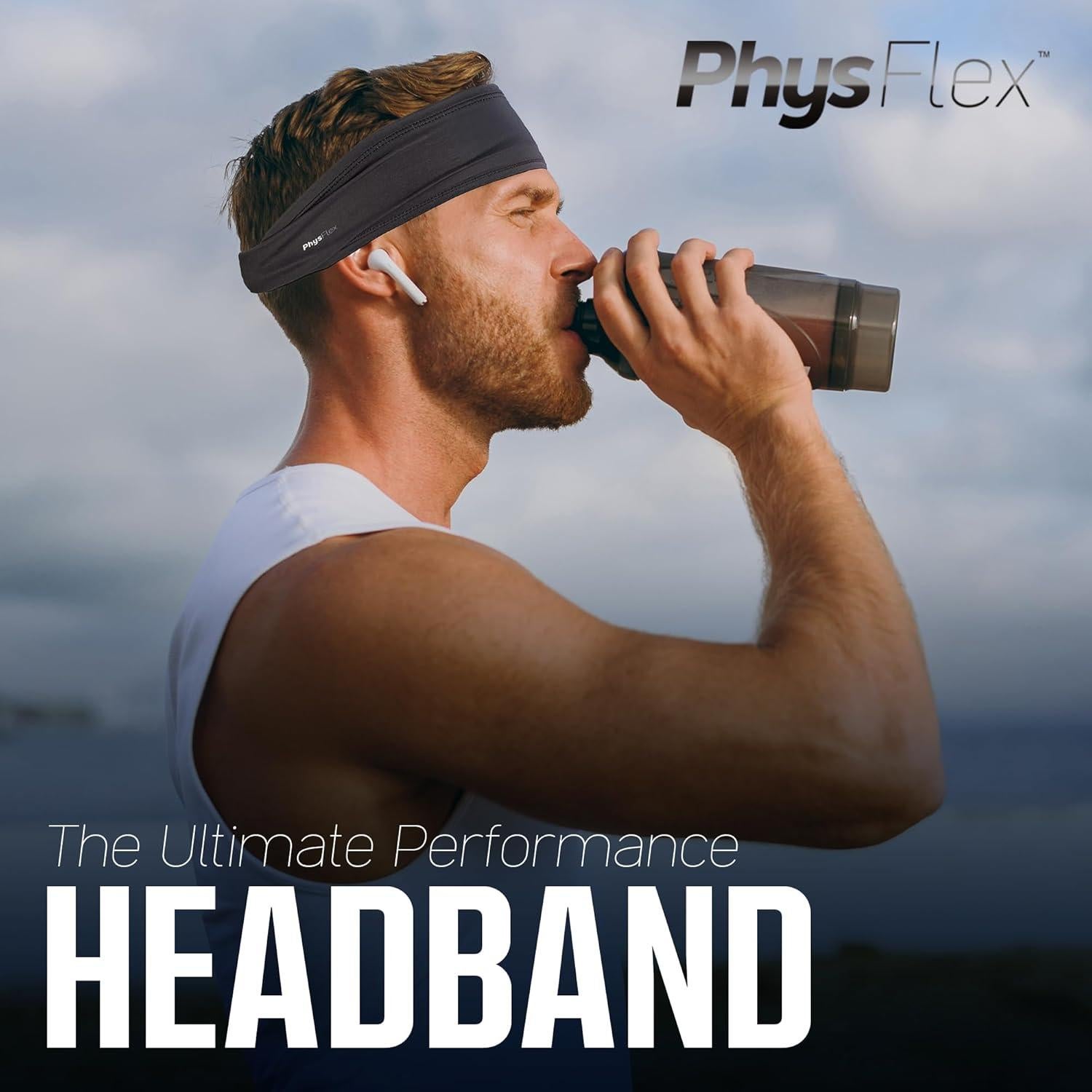 Cintas para la cabeza deportivas PhysFlex PF-SHB - 5 unidades