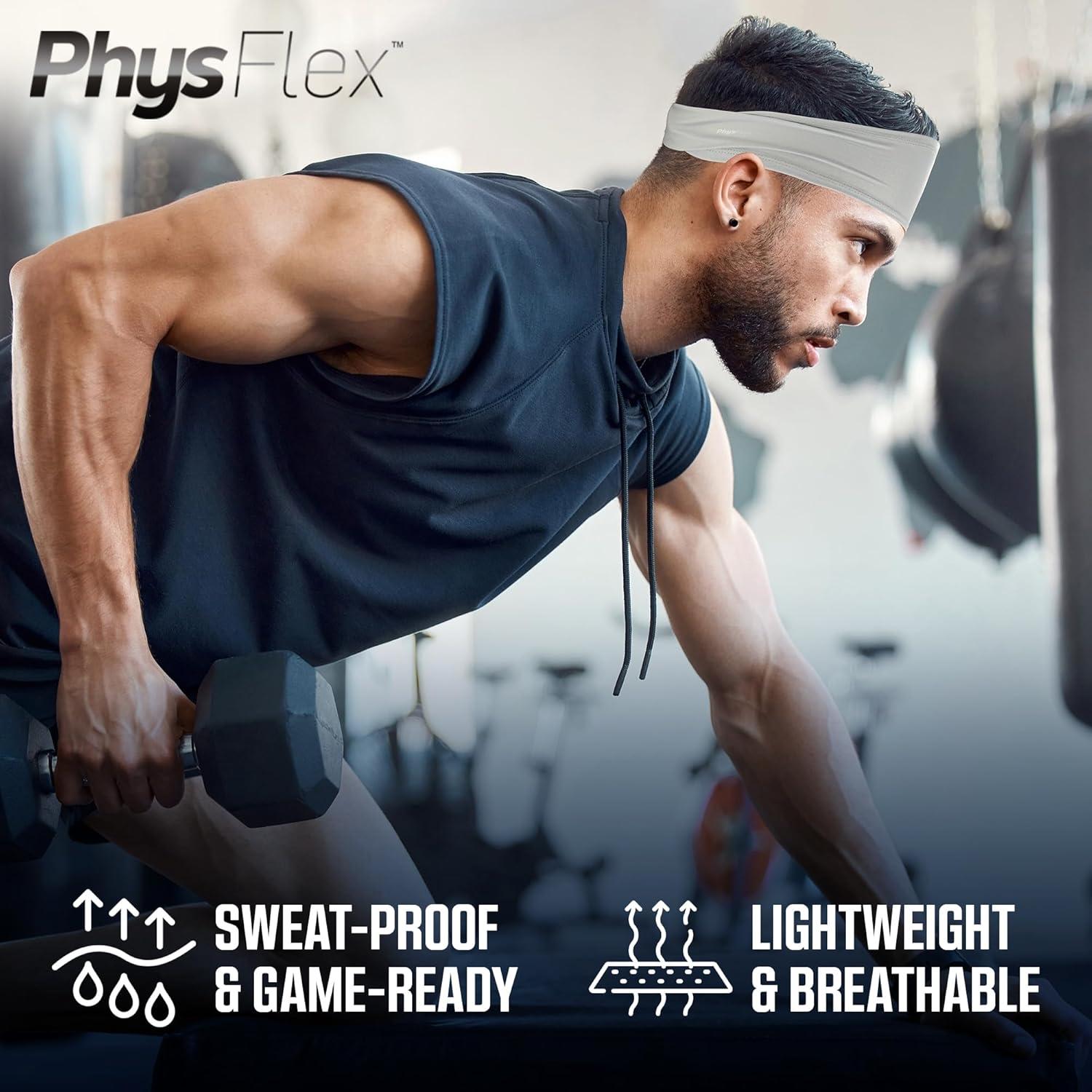 Cintas para la cabeza deportivas PhysFlex PF-SHB - 5 unidades