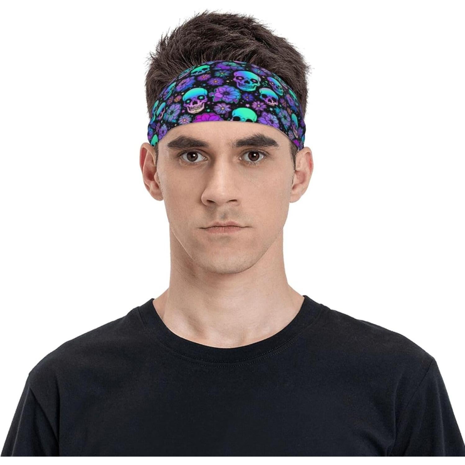 Banda deportiva absorbente unisex Gianlaima - Negro