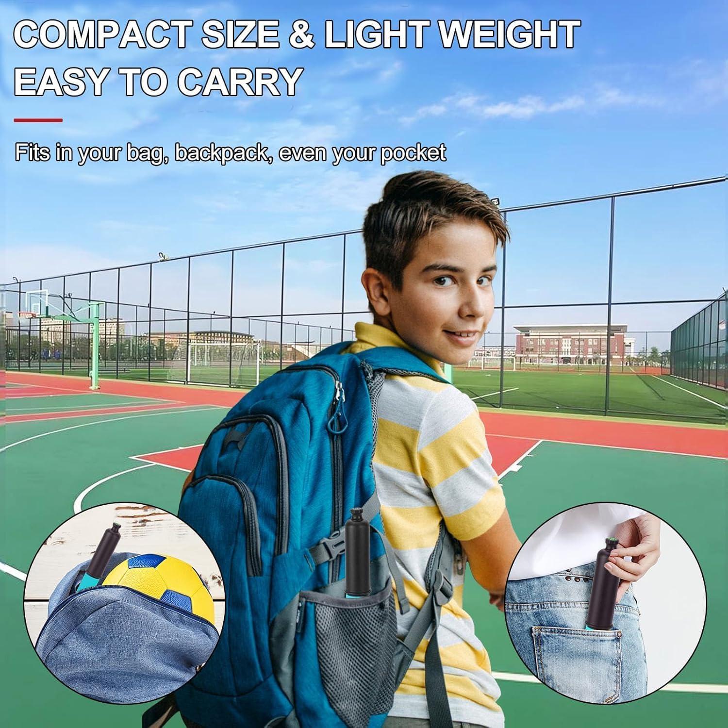 Bomba de Pelotas Manual Fenxyo con 5 Agujas y Almacenamiento