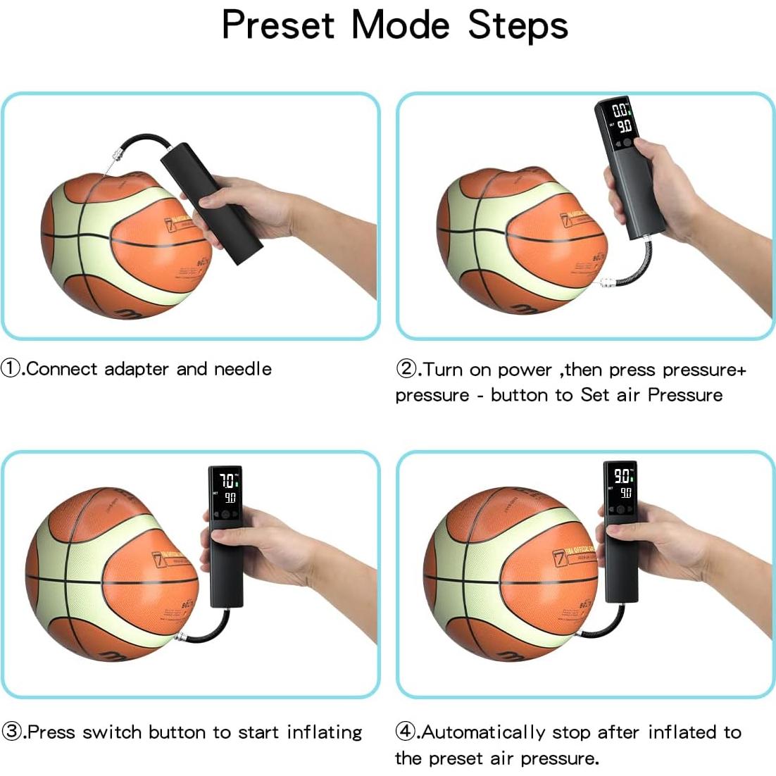 Bomba de Pelotas Eléctrica Genérico BP con Manómetro y LED