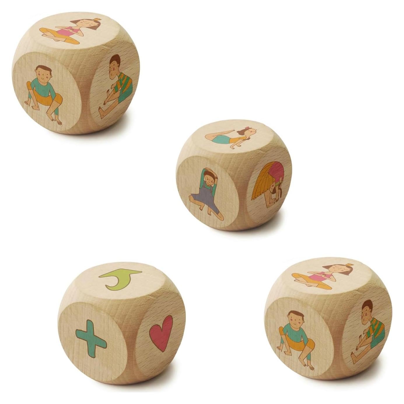 Juego de Dados de Yoga YOGi FUN para Niños - Desarrollo Físico y Emocional