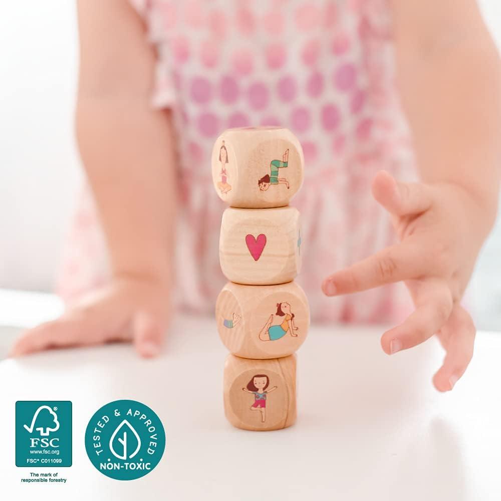 Juego de Dados de Yoga YOGi FUN para Niños - Desarrollo Físico y Emocional