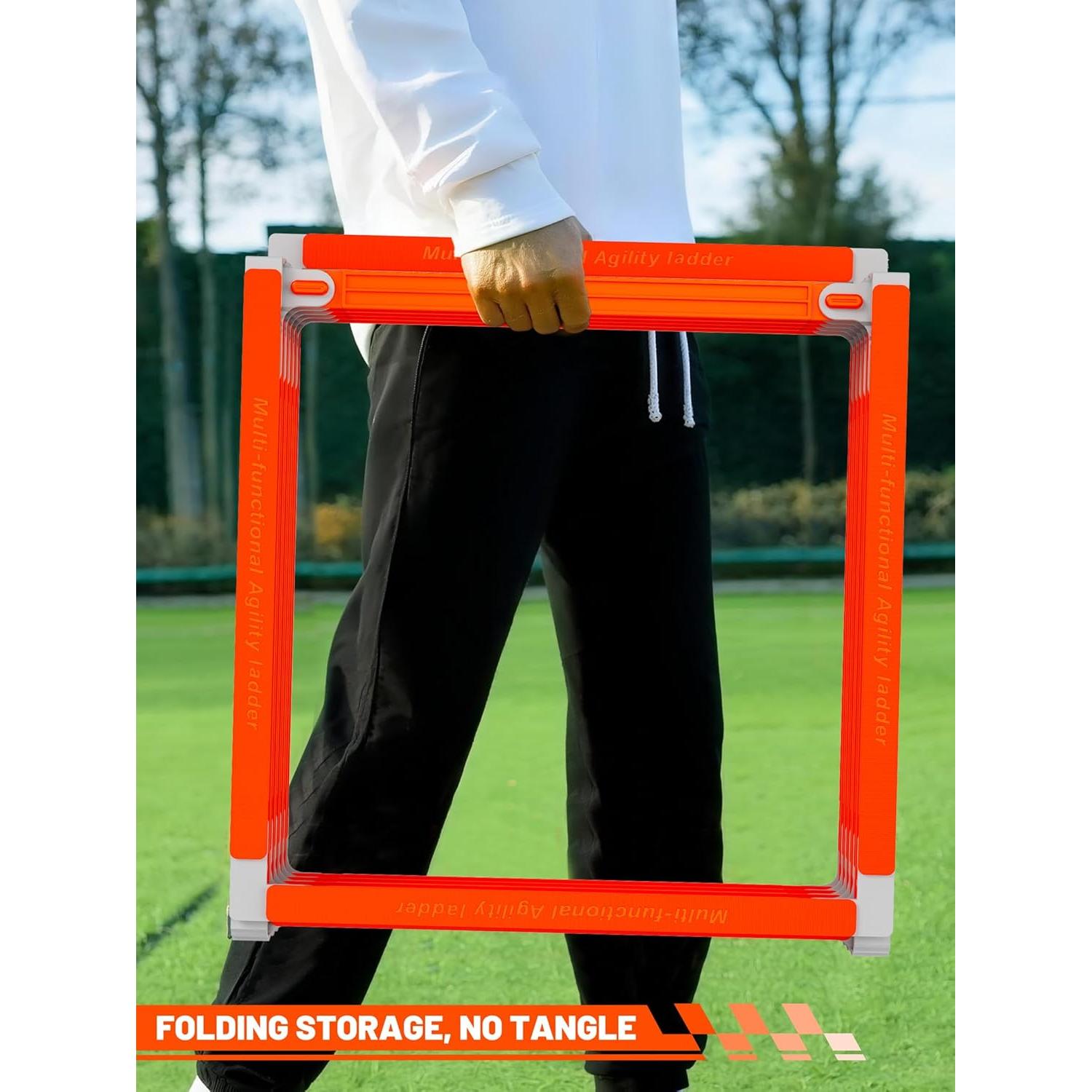 Escalera de Agilidad TONTATTA 4.6m 10 Peldaños Multiusos