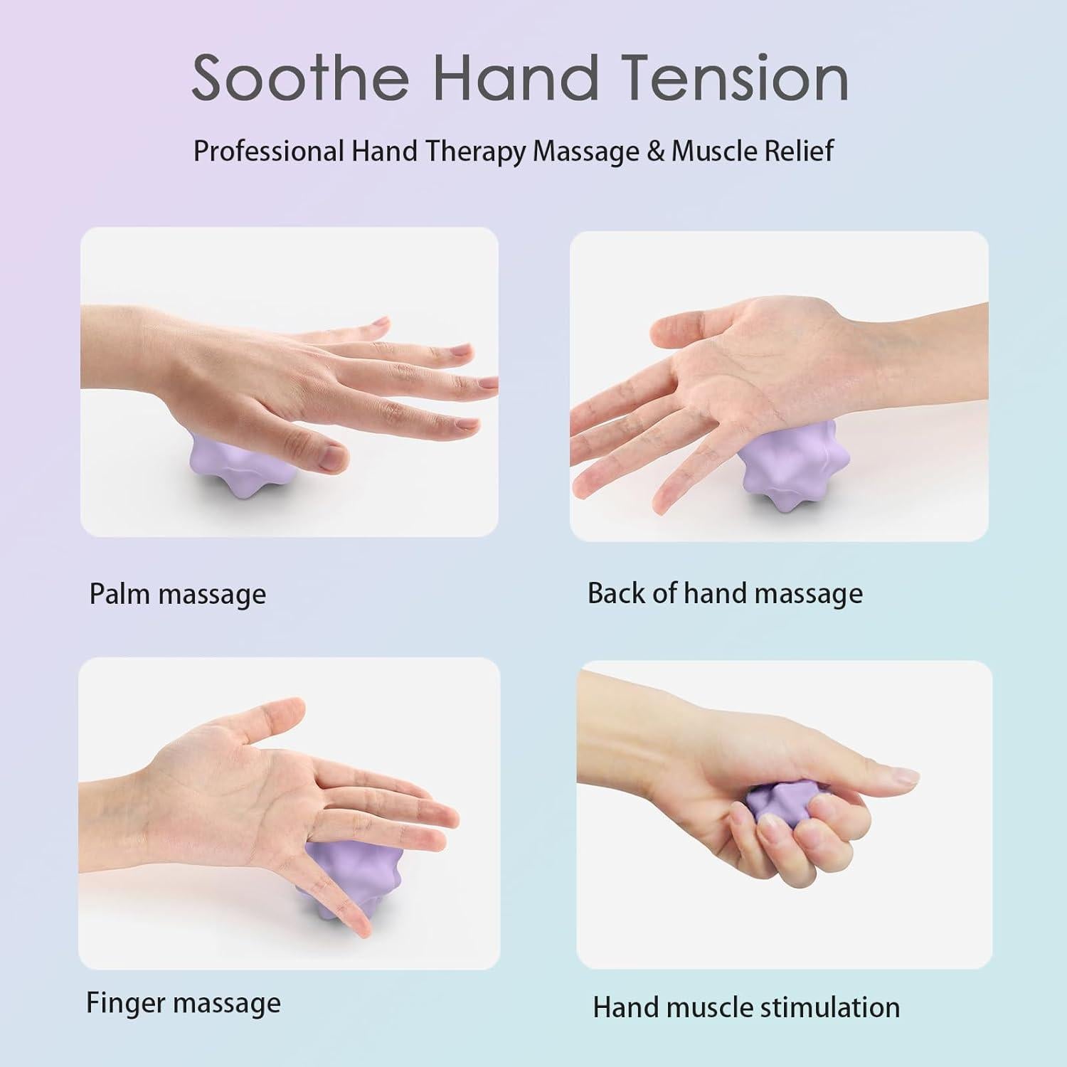 Pelotas de Masaje para Yoga JIEJUNJIE - Liberación Miofascial