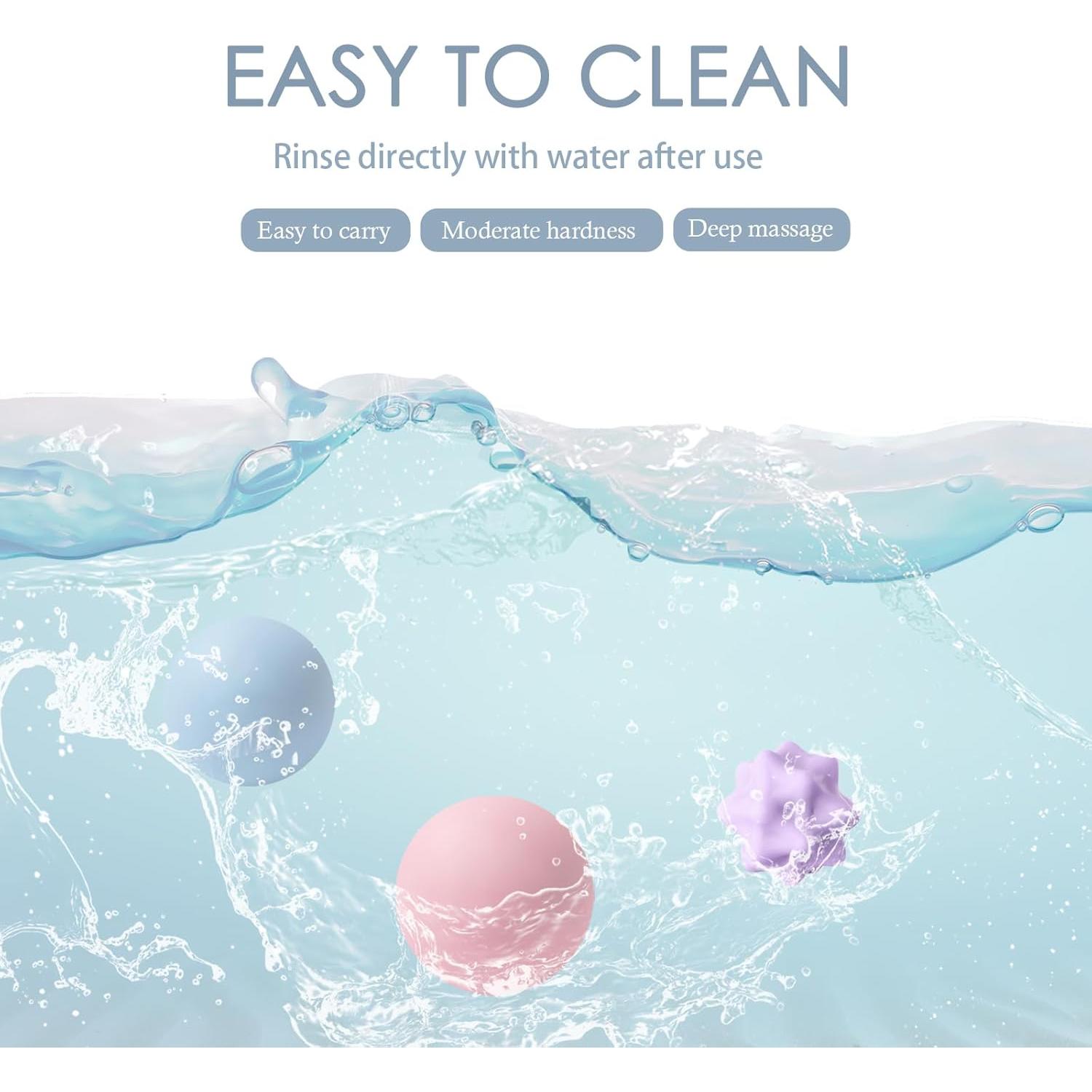 Pelotas de Masaje para Yoga JIEJUNJIE - Liberación Miofascial