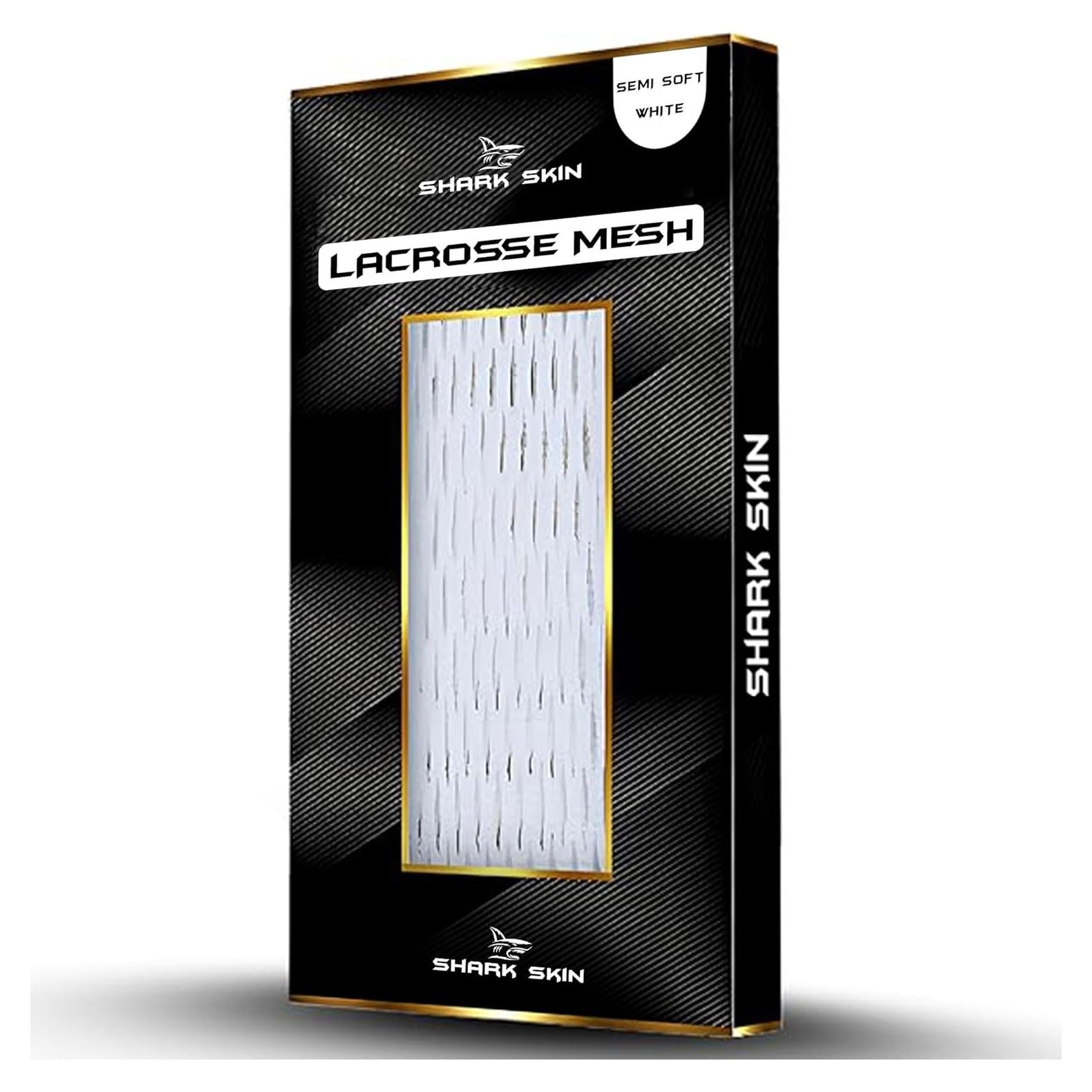Malla de Lacrosse Semi-Suave Shark Lax - Alta Durabilidad y Control