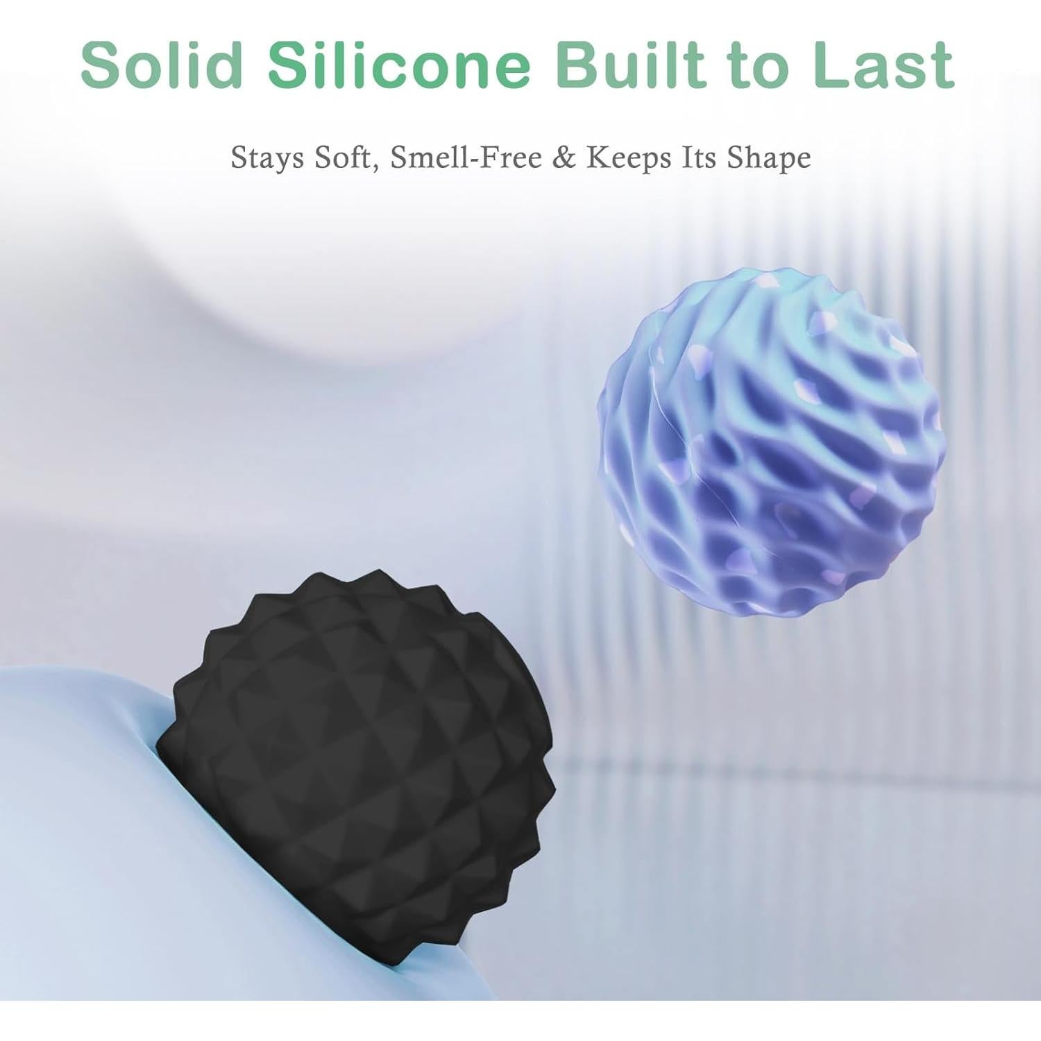 Bolas de Masaje Lacrosse JIEJUNJIE 8.18 cm - 2 Piezas