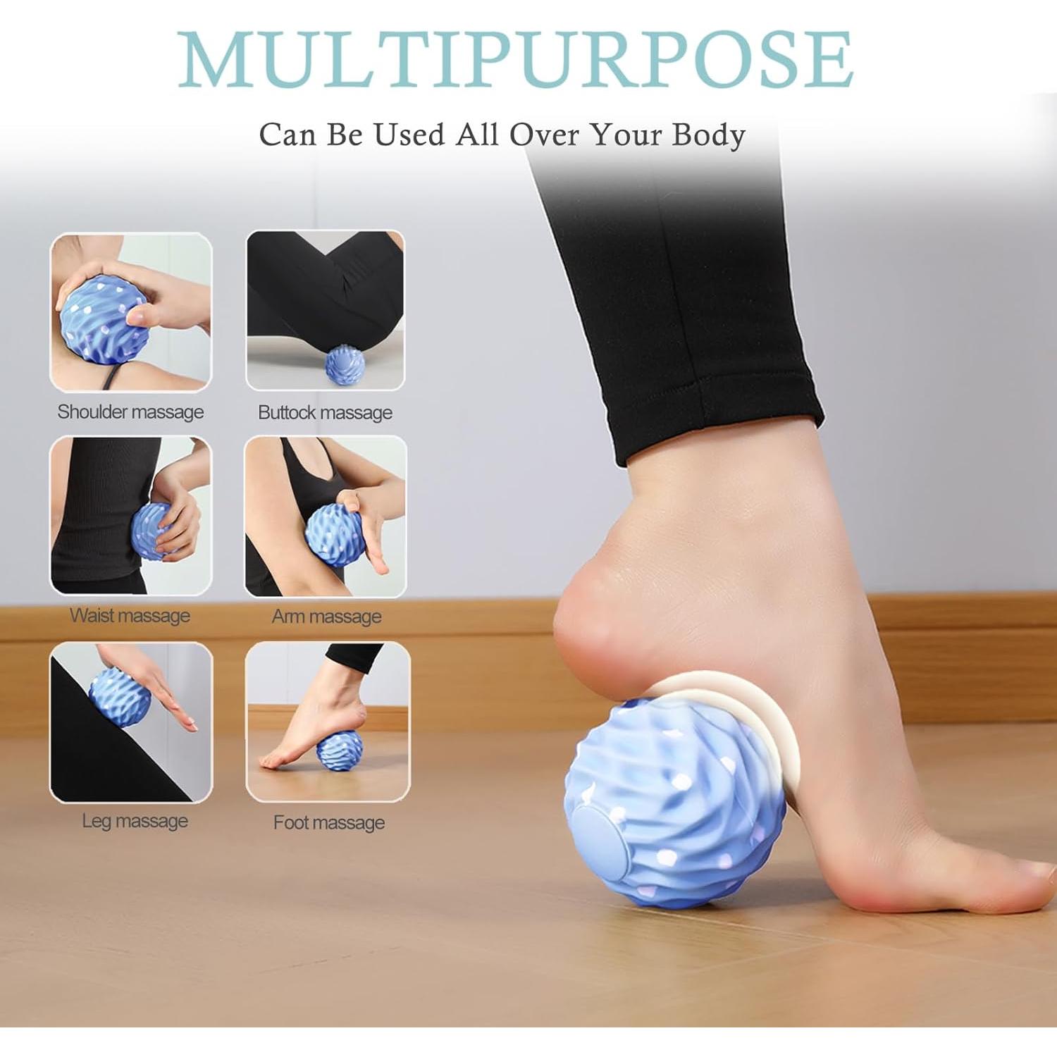 Bolas de Masaje Lacrosse JIEJUNJIE 8.18 cm - 2 Piezas