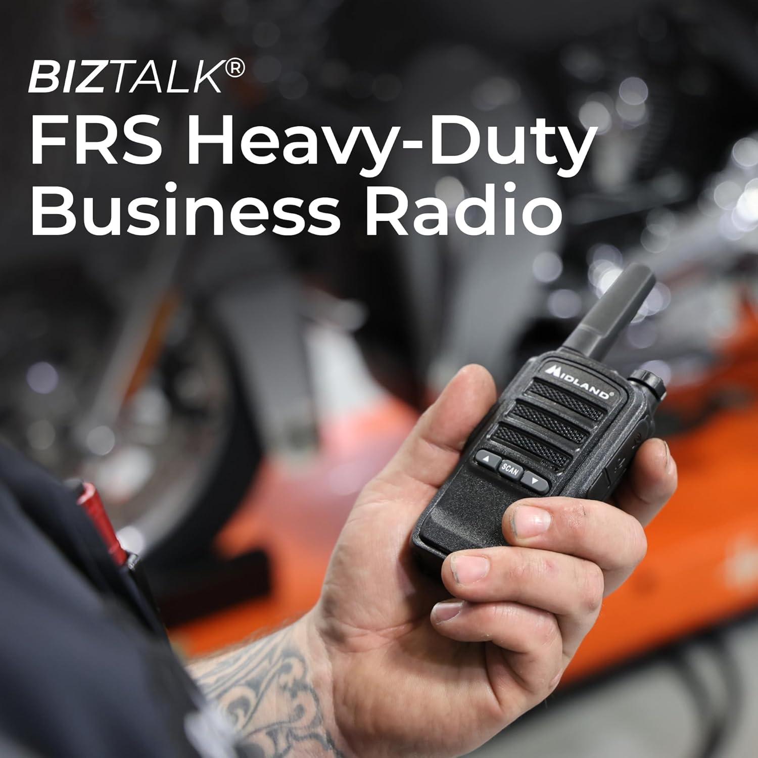 Walkie Talkies Midland BR10 FRS 2-Pack 2W Recargables