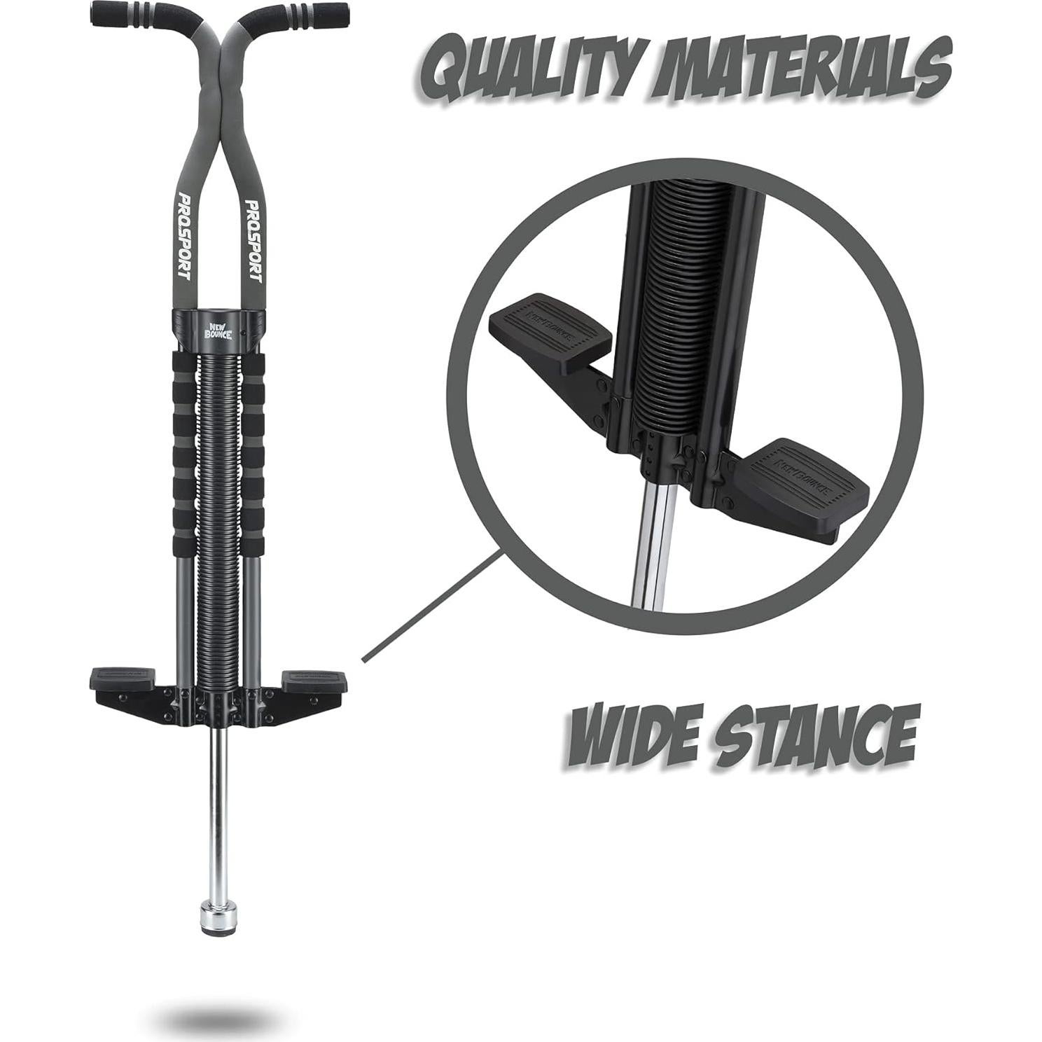 Pogo Stick Pro Sport Nuevo Bounce para Niños 36-72 kg