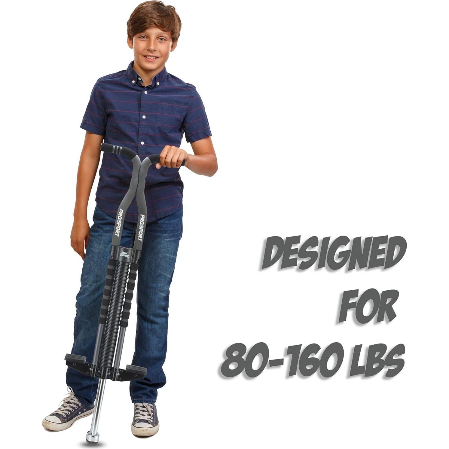 Pogo Stick Pro Sport Nuevo Bounce para Niños 36-72 kg