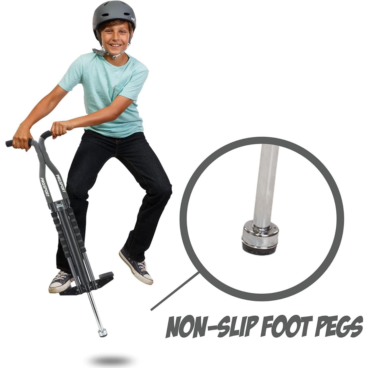 Pogo Stick Pro Sport Nuevo Bounce para Niños 36-72 kg