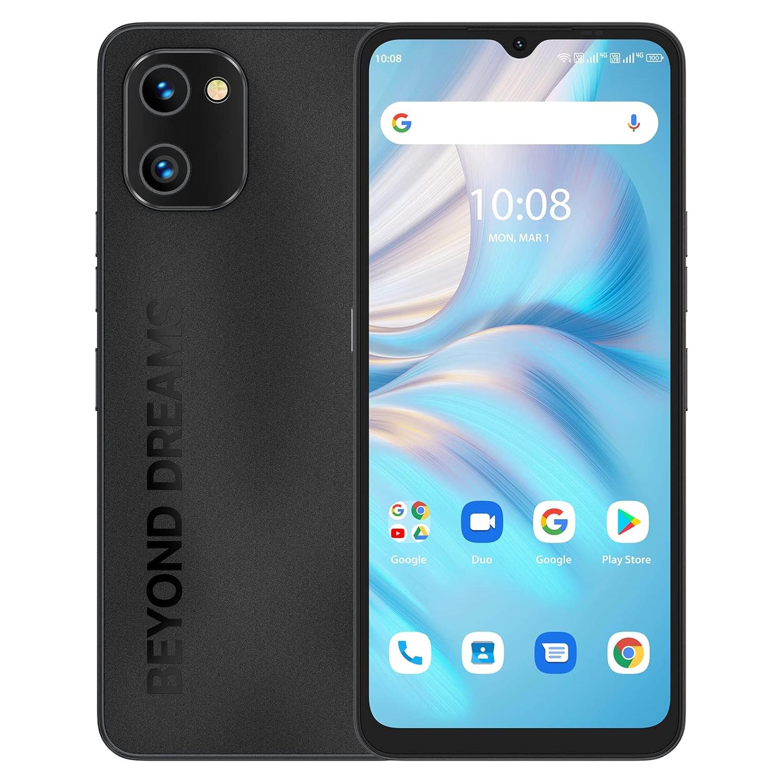 Smartphone UMIDIGI A13S 4GB RAM 64GB Negro Pantalla 6.7"