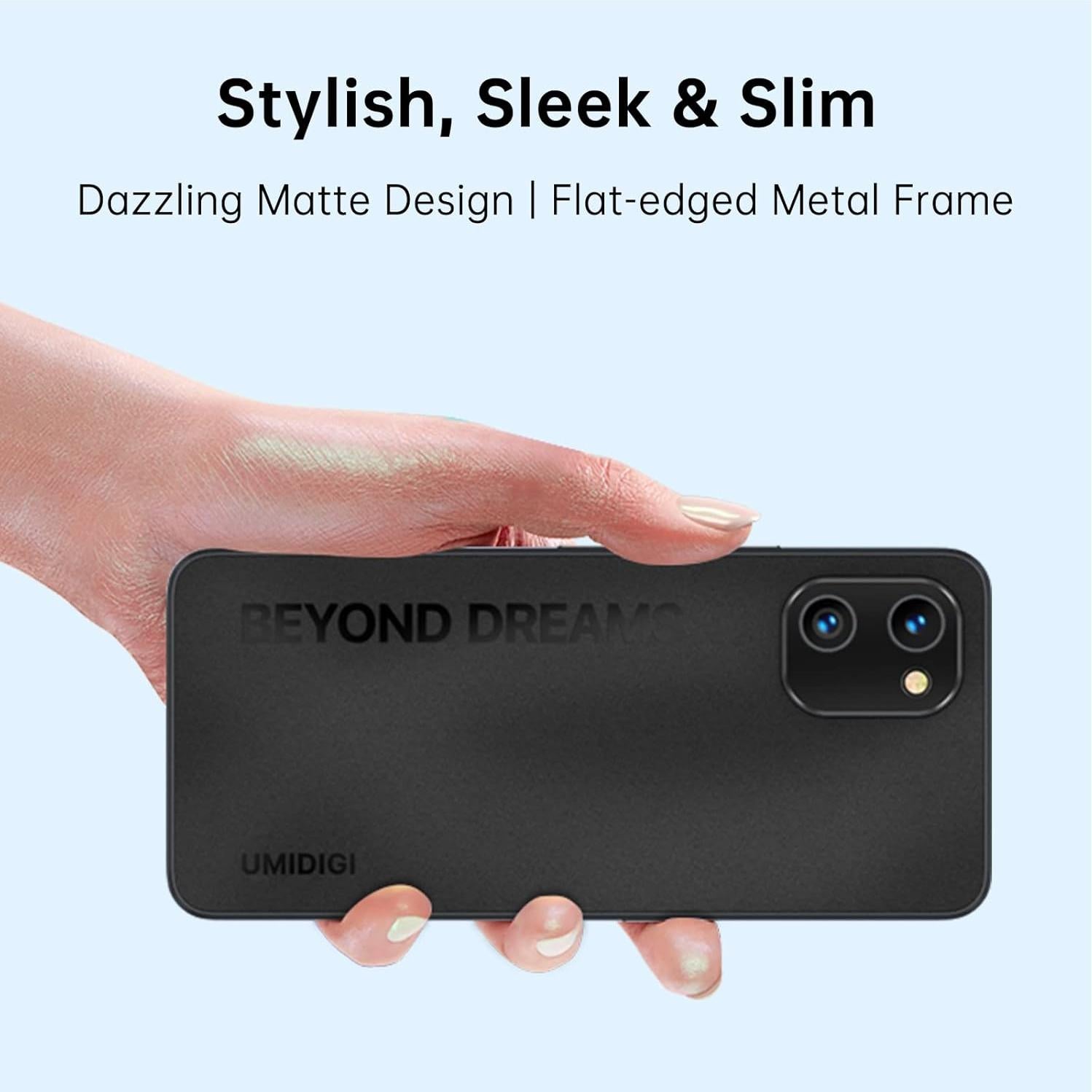 Smartphone UMIDIGI A13S 4GB RAM 64GB Negro Pantalla 6.7"