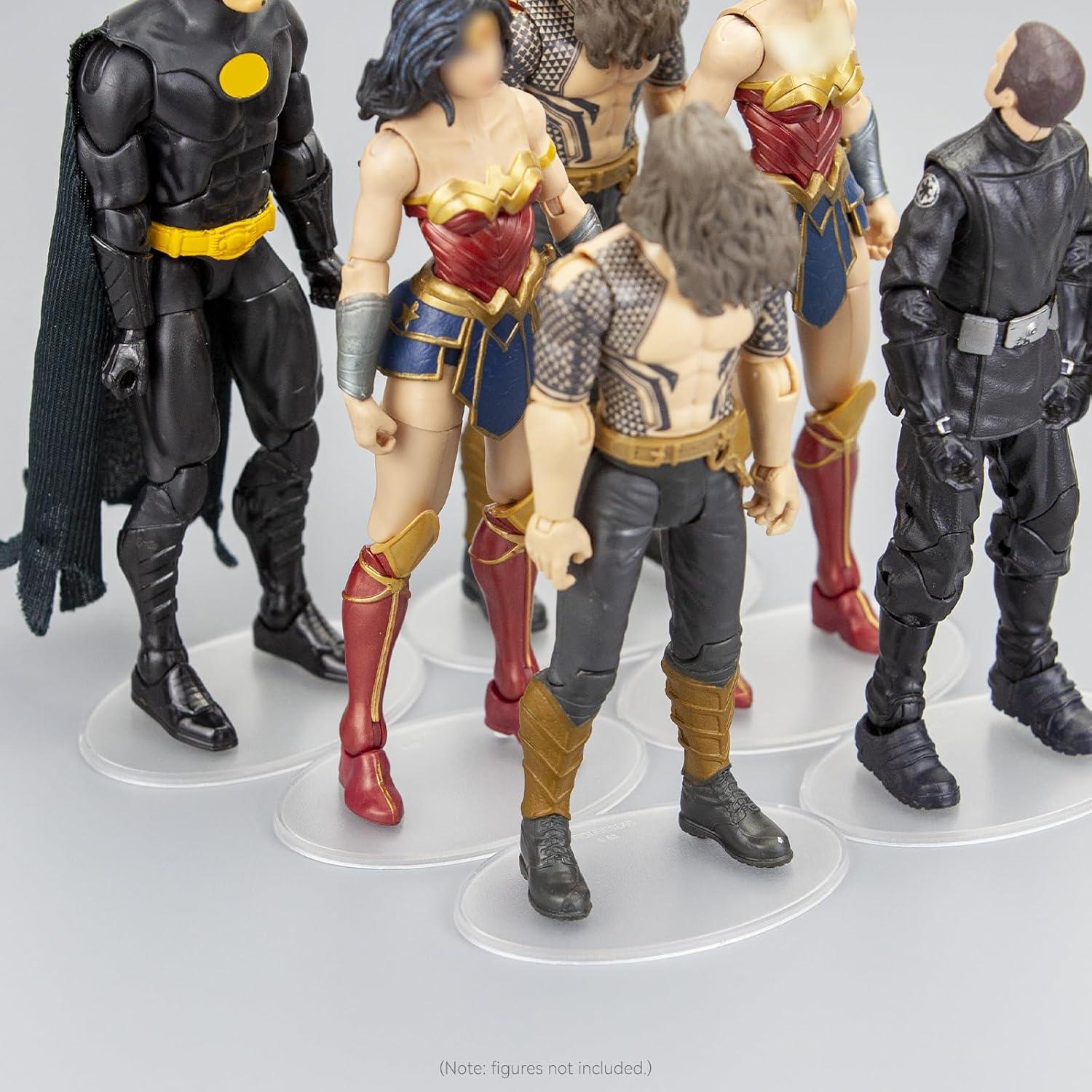 Soporte para Figuras de Acción DisplayMore 32 Piezas 8 cm