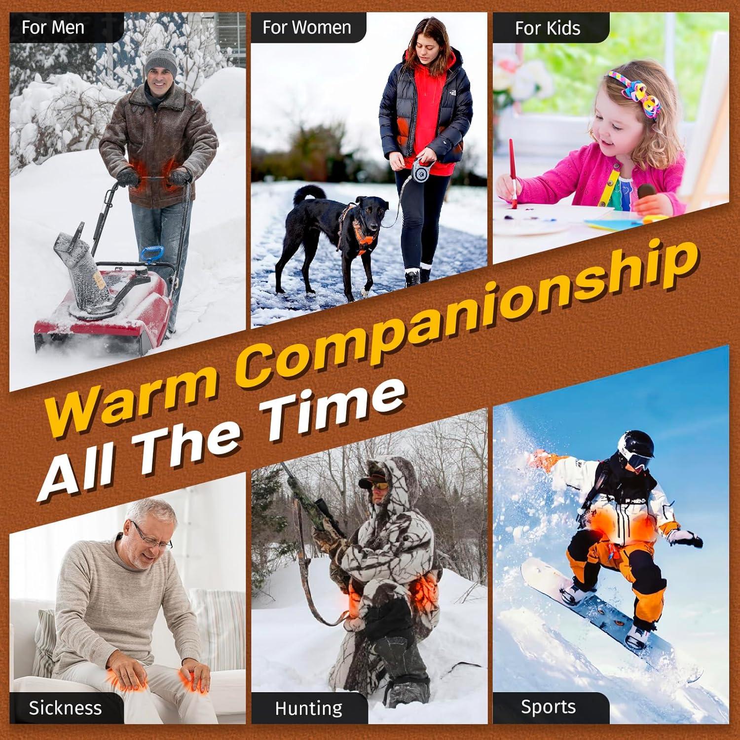 Calentador de Manos Eléctrico Belovedone 8000mAh Portátil