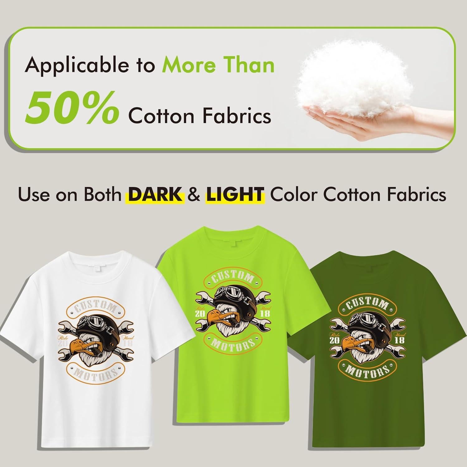 Papel de Transferencia de Calor Koala 10 Hojas 21.6x27.9 cm